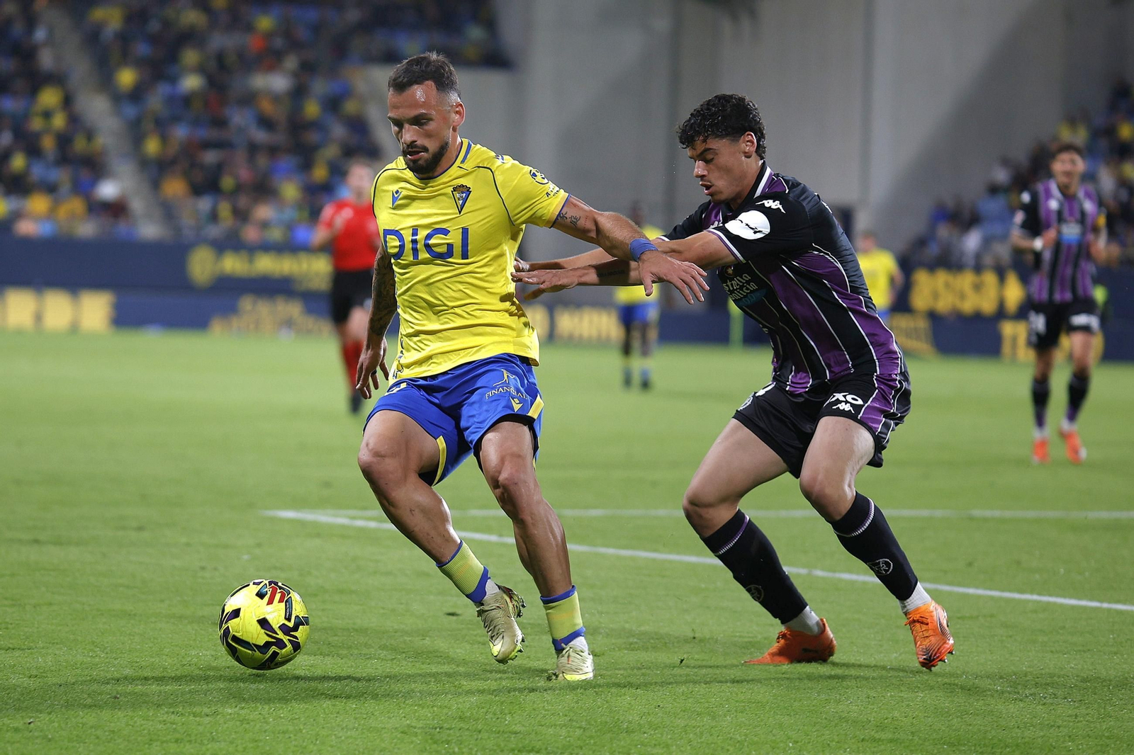 Las imágenes del Cádiz CF- Valladolid