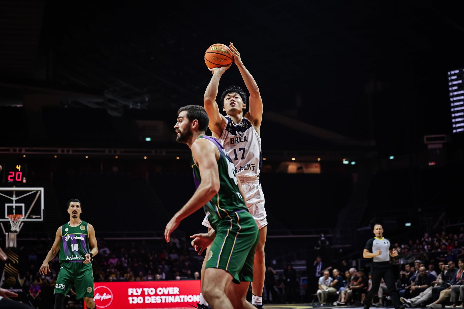 Las fotos del Utsunomiya Brex - Unicaja de la Copa Intercontinental