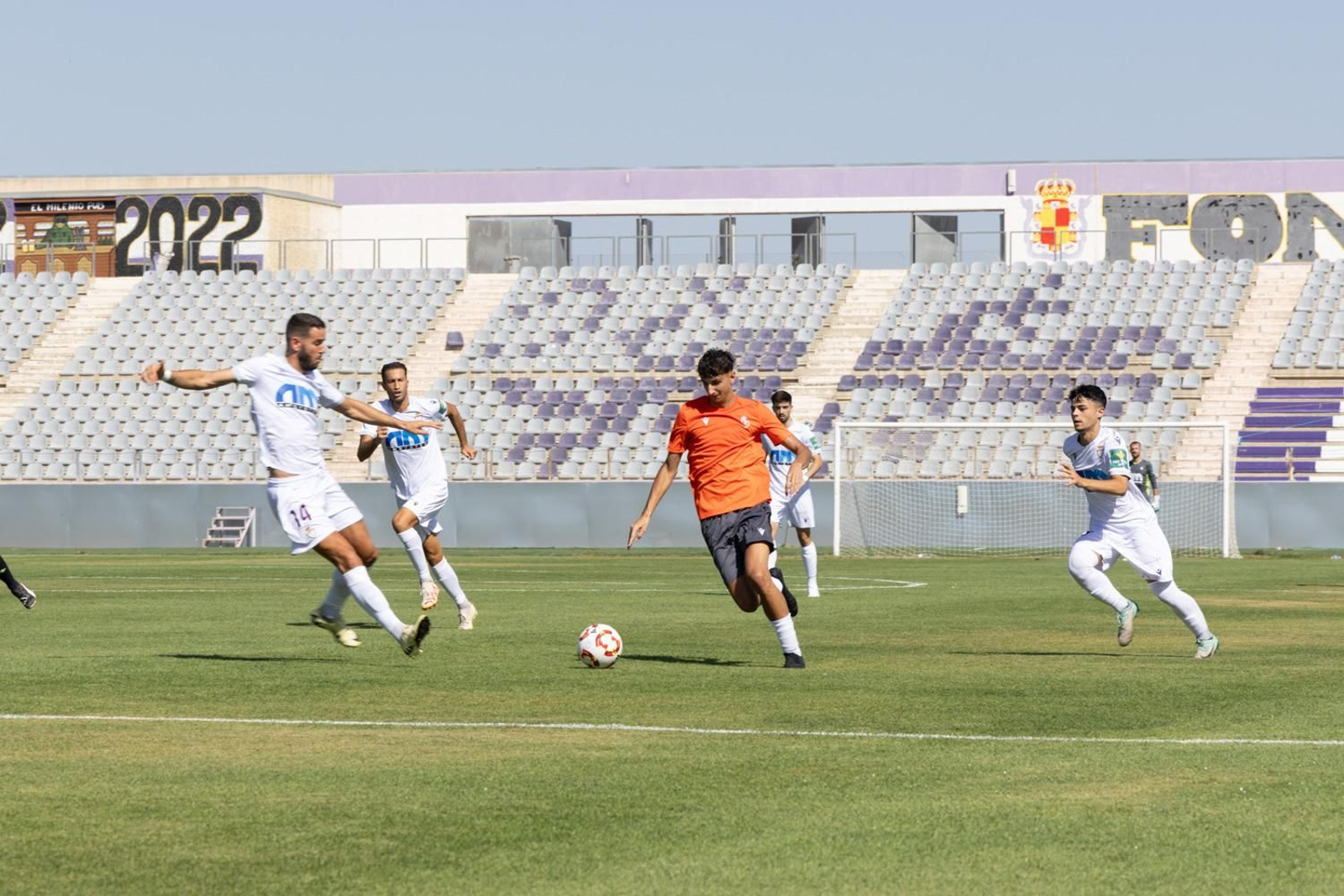 El amistoso entre Real Jaén y su juvenil de Liga Nacional, en imágenes