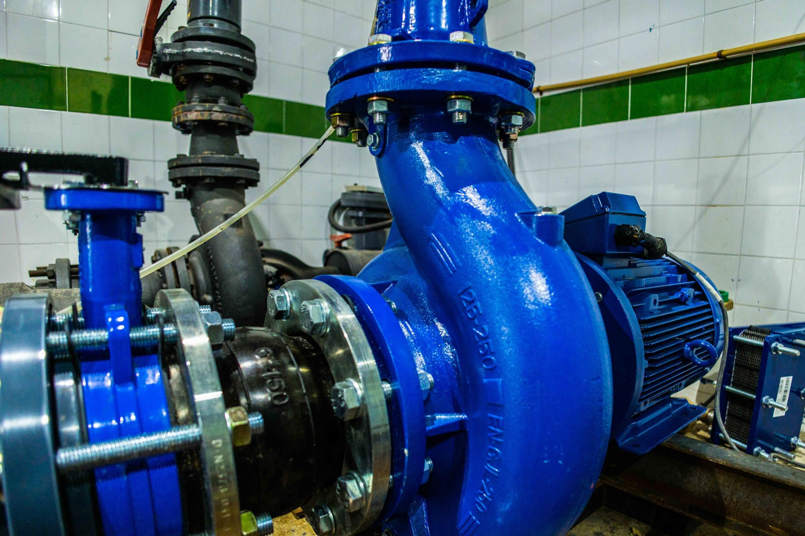 Nueva bomba para la piscina de La Magdalena Nueva bomba para la piscina de La Magdalena