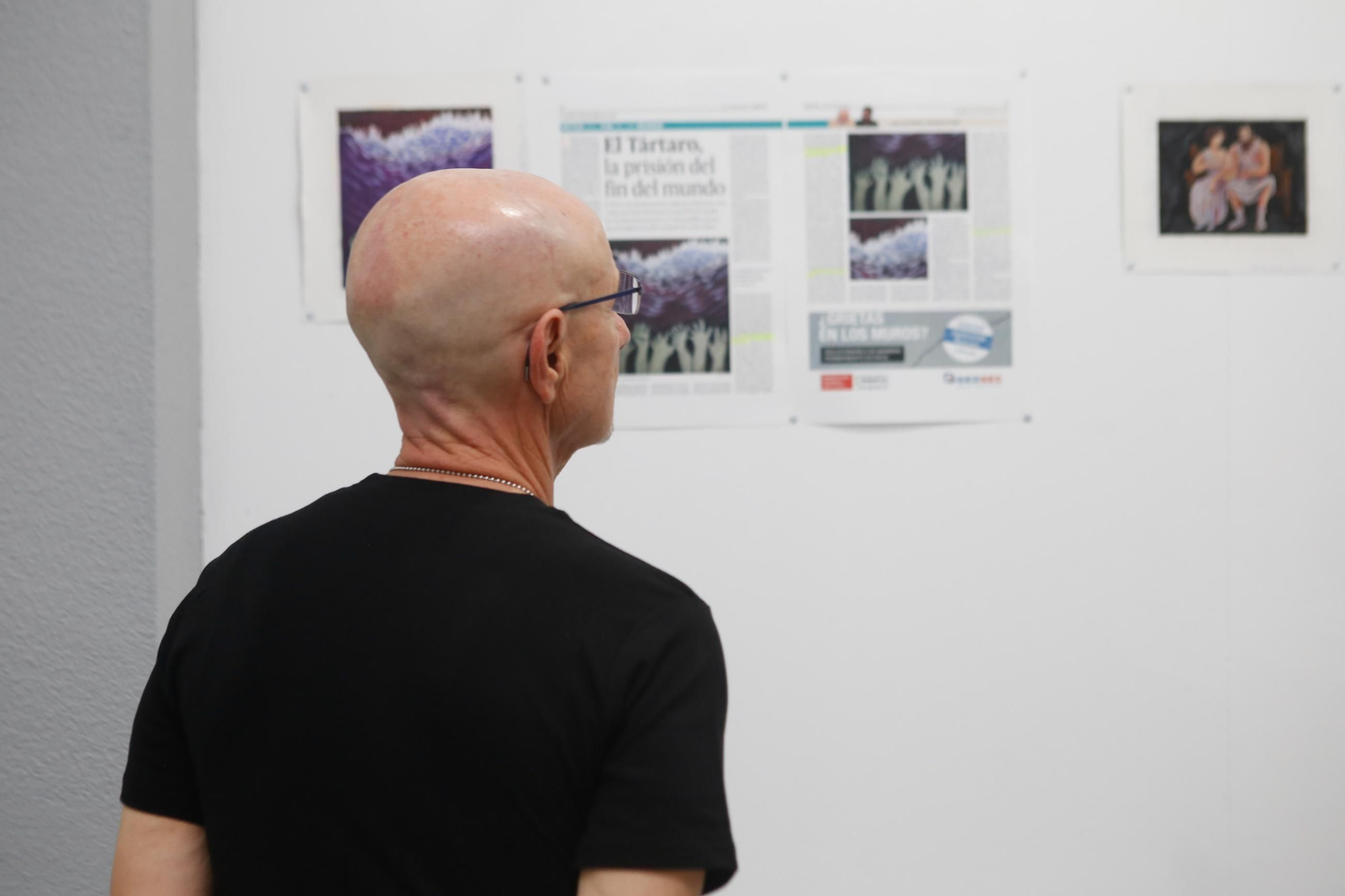 Fotos de la inauguración de la exposición Mitos del fin de un mundo en Algeciras