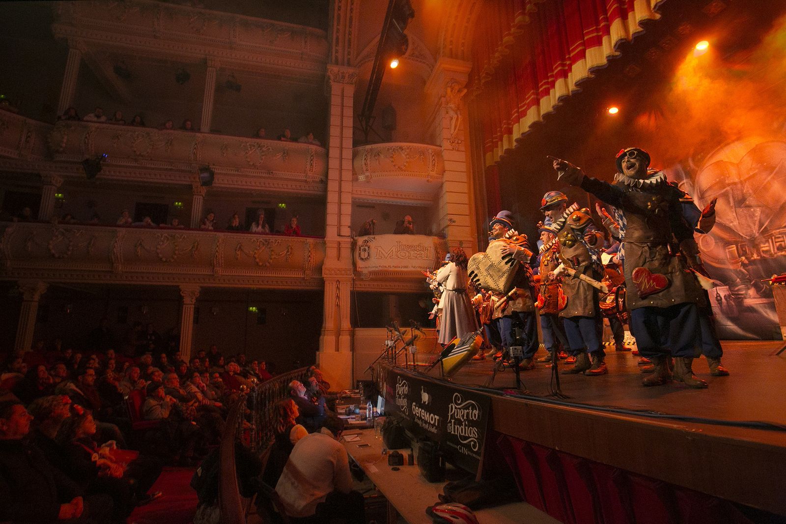 Las Imágenes del Carnaval Colombino: Primera fase de Semifinales