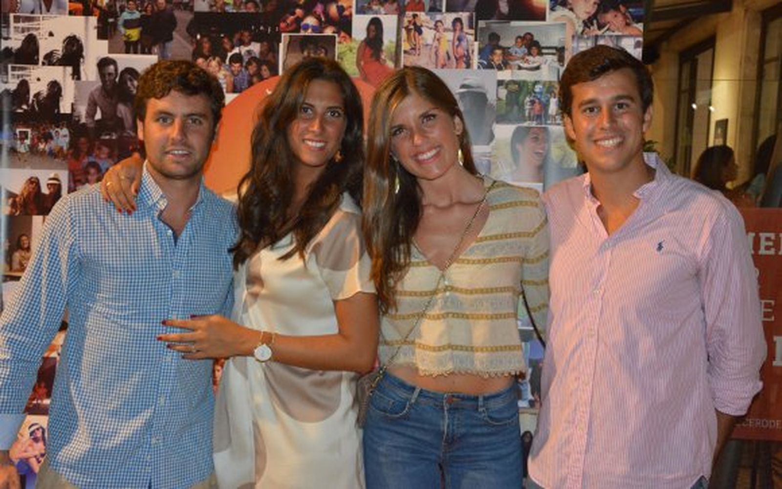 Antonio Bresca, Isabel Lucero, Sara Ortega y Álvaro Fernández Jara delante del photocall.

Foto: Ignacio Casas de Ciria