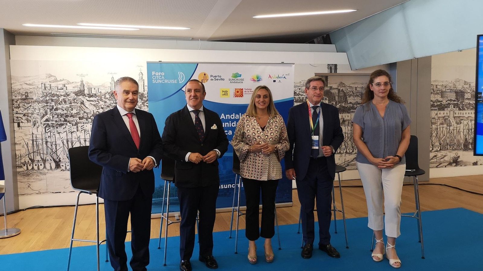 Foro Citca Suncruise celebrado este jueves en el Puerto de Sevilla.