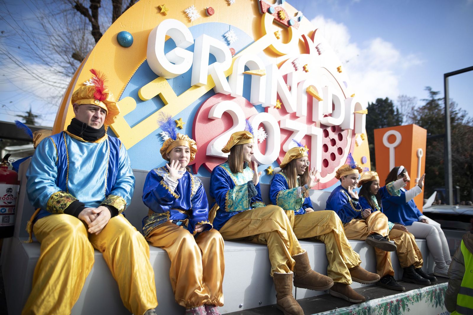 La Cabalgata de los Reyes Magos 2026 en Granada, en imágenes