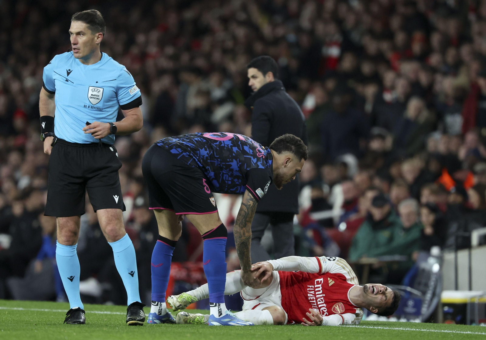 Las fotos del Arsenal-Sevilla de Champions