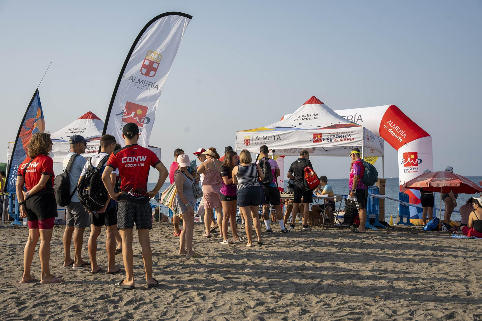 Travesía a nado Carlos Tejada de Almería