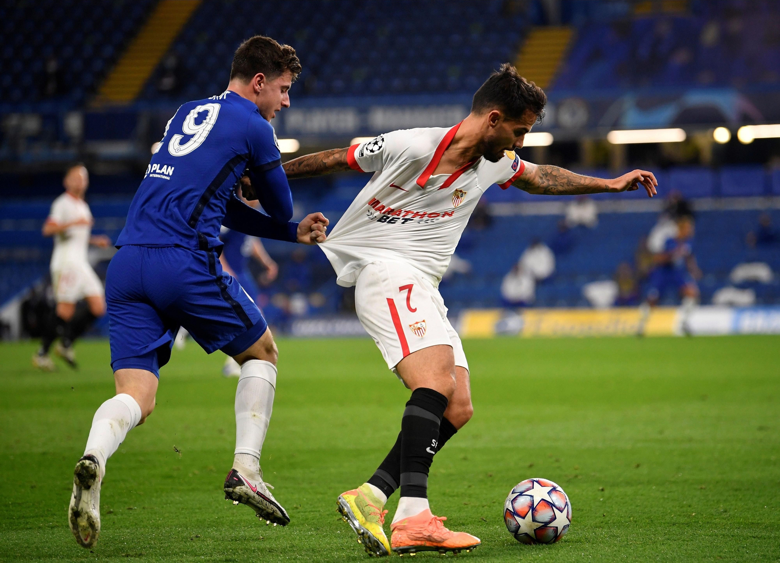 Las imágenes del Chelsea-Sevilla