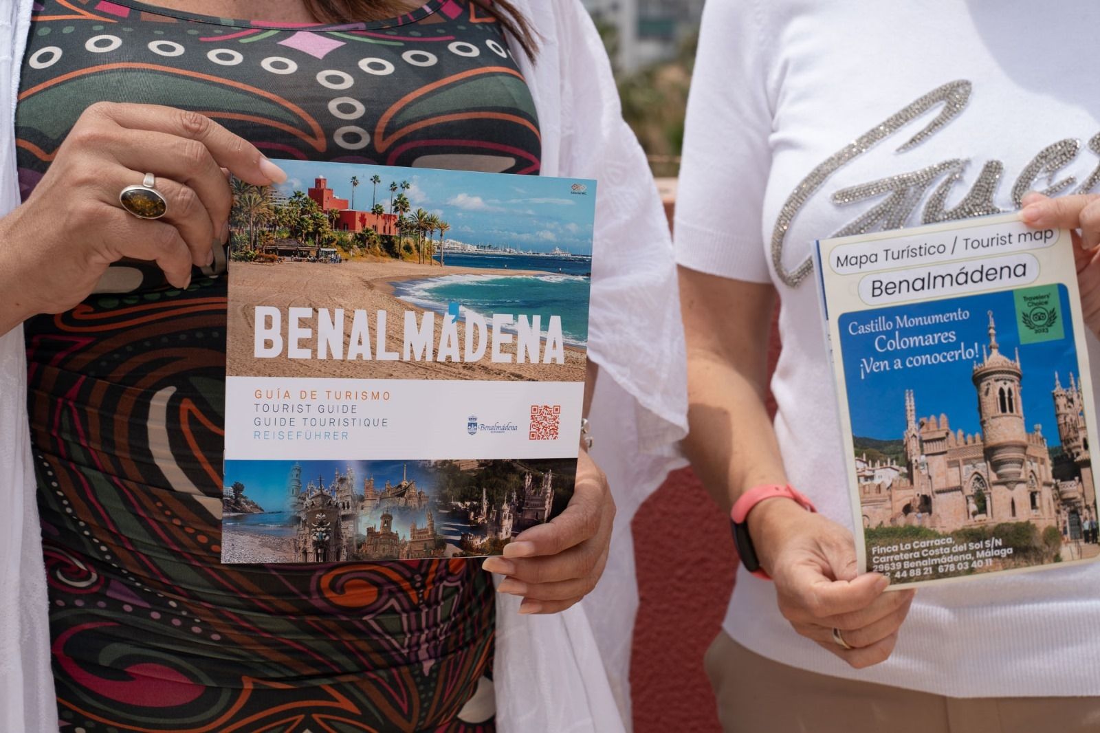 Las guías y los planos que se han editado con información turística.