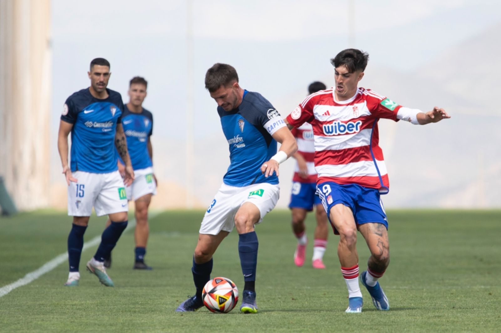 Las mejores imágenes del Recreativo Granada-San Fernando CD