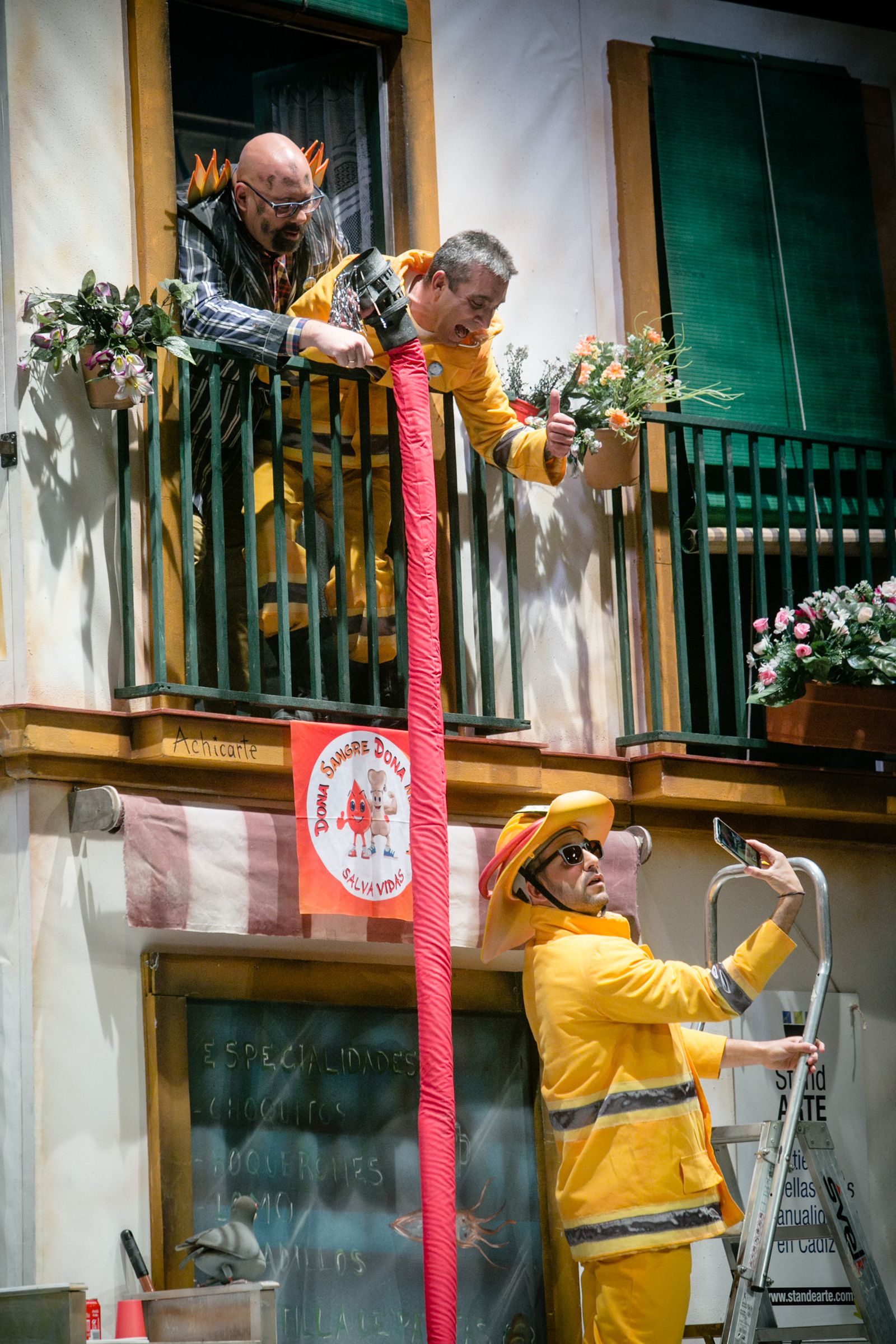 Cuarteto "Brigada amarilla"