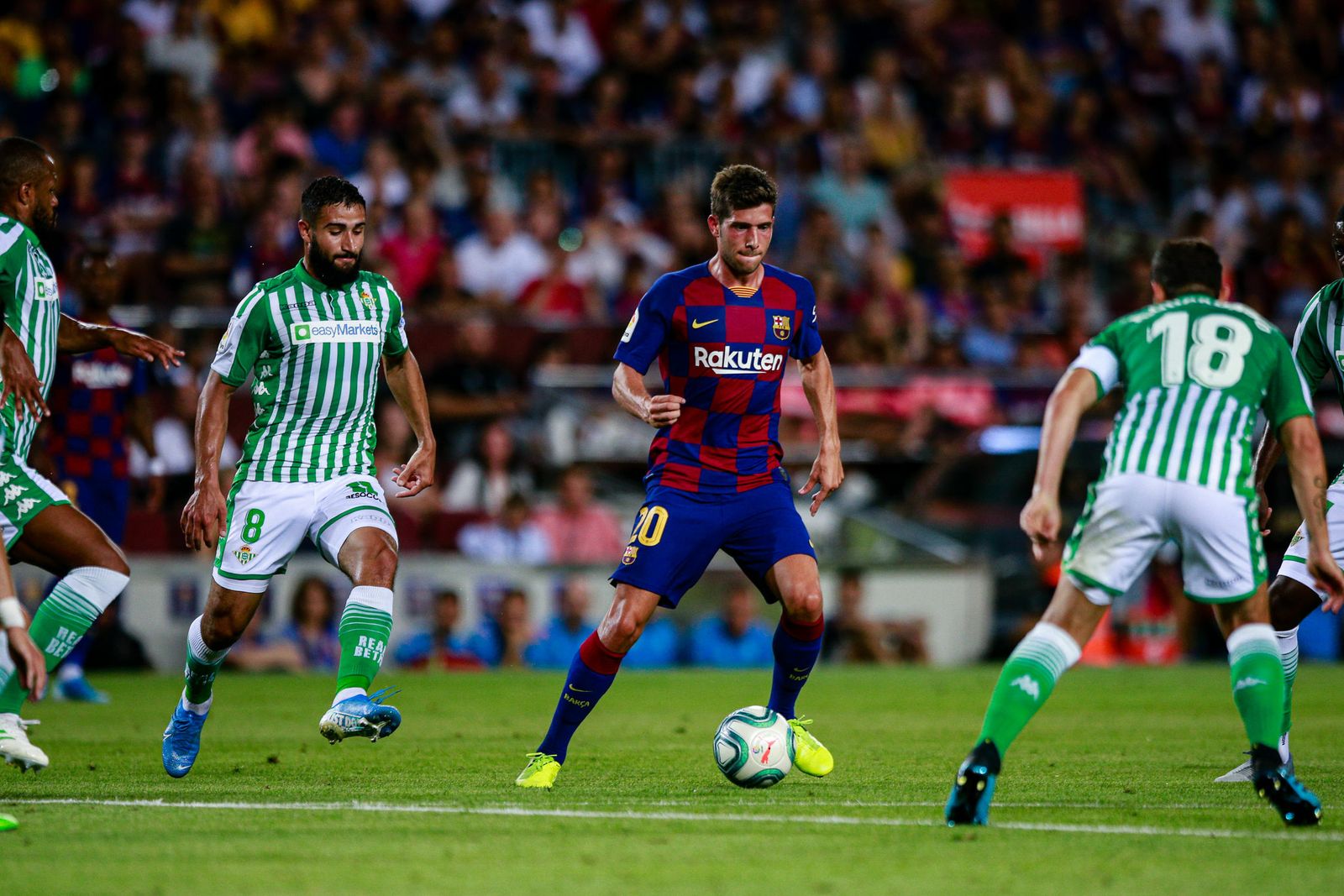 Las imágenes del Barcelona-Betis