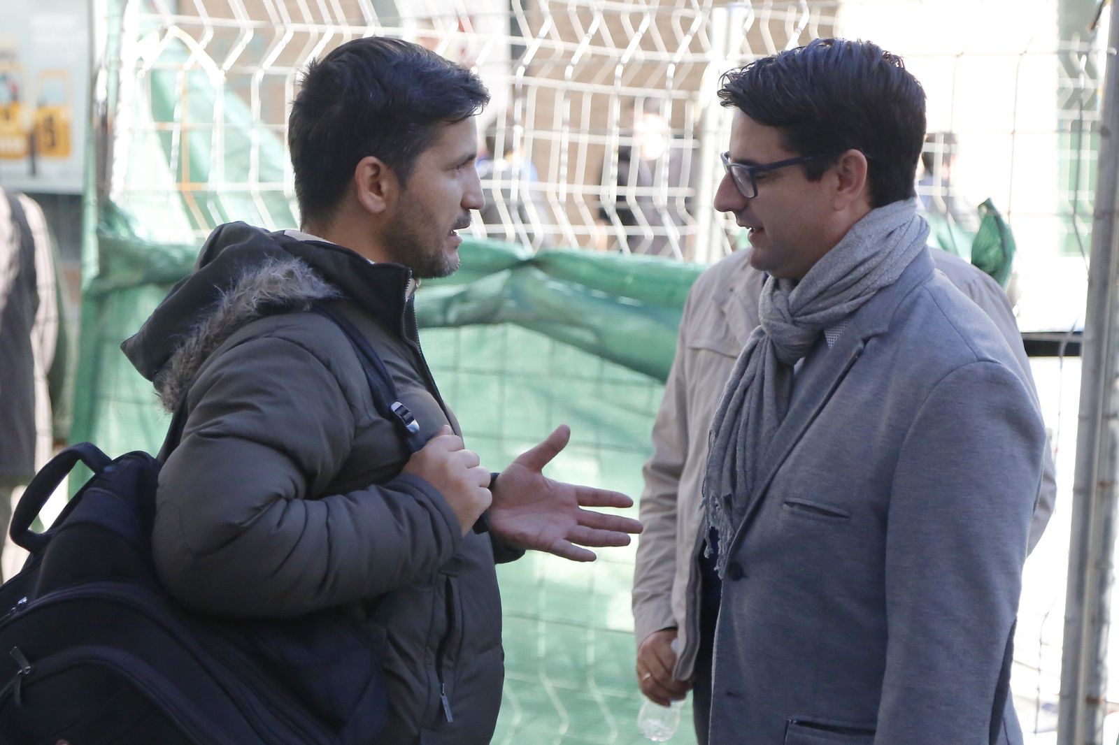 El exctivista Lagarder Danciu, a la izquierda, en Córdoba en una imagen de archivo.