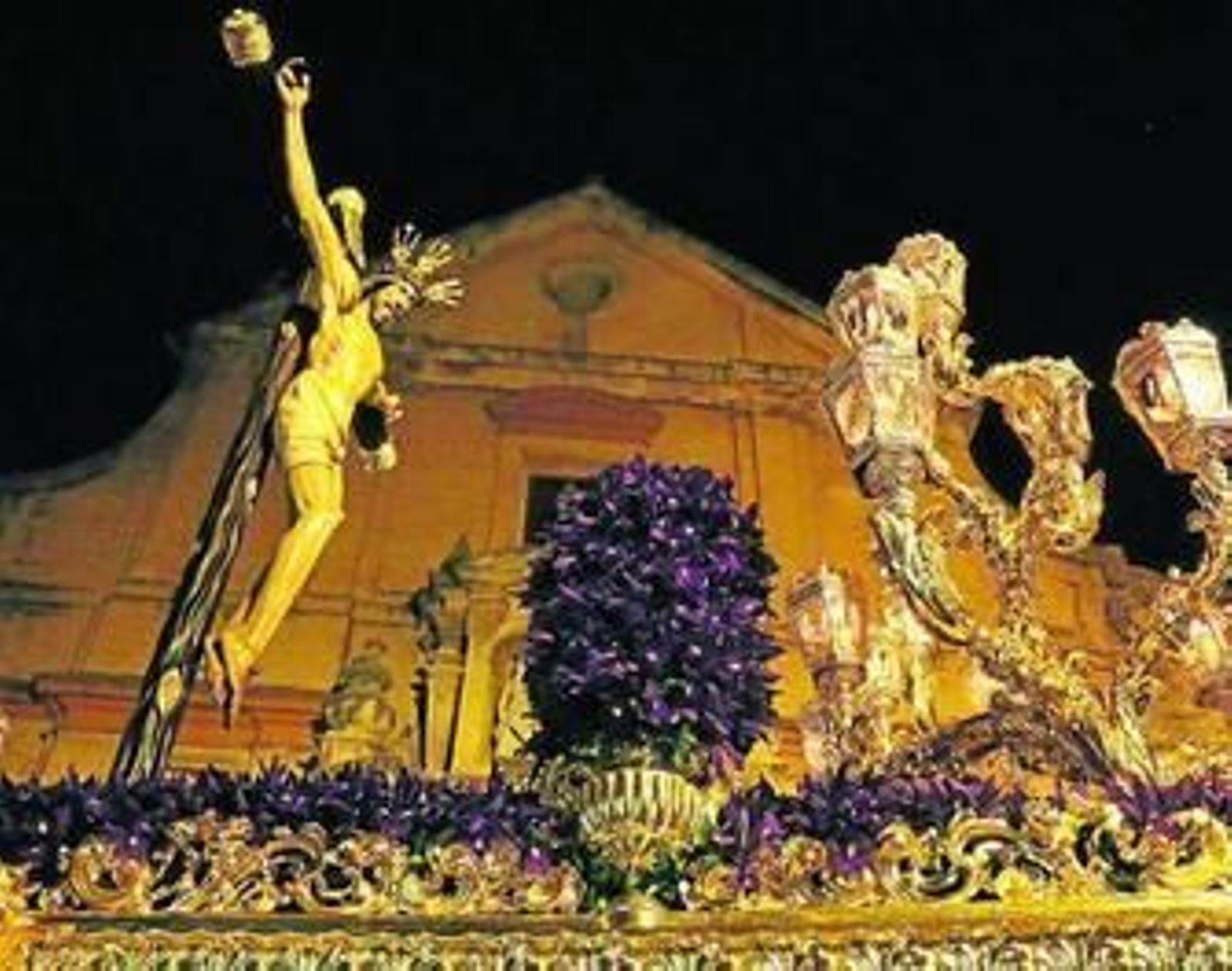 Cristo de la Misericordia en las inmediaciones del convento de Santa Ana.