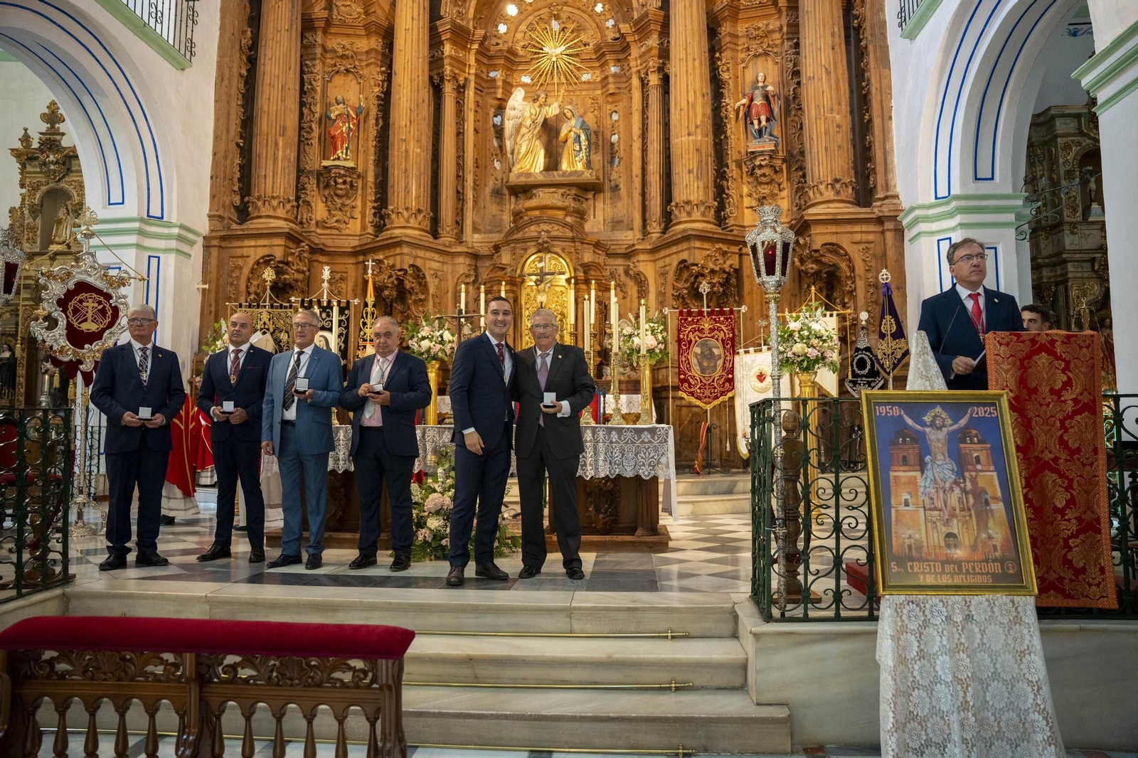 Eucaristía y procesión de Exaltación de la Cruz en la localidad de Vélez-Rubio