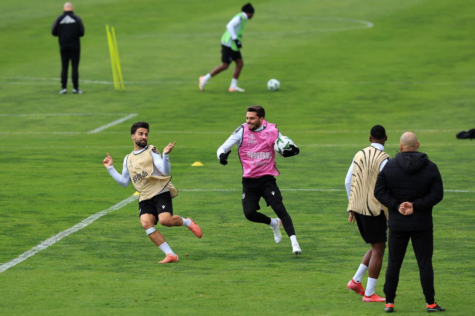 Las fotos del Betis en Guimaraes