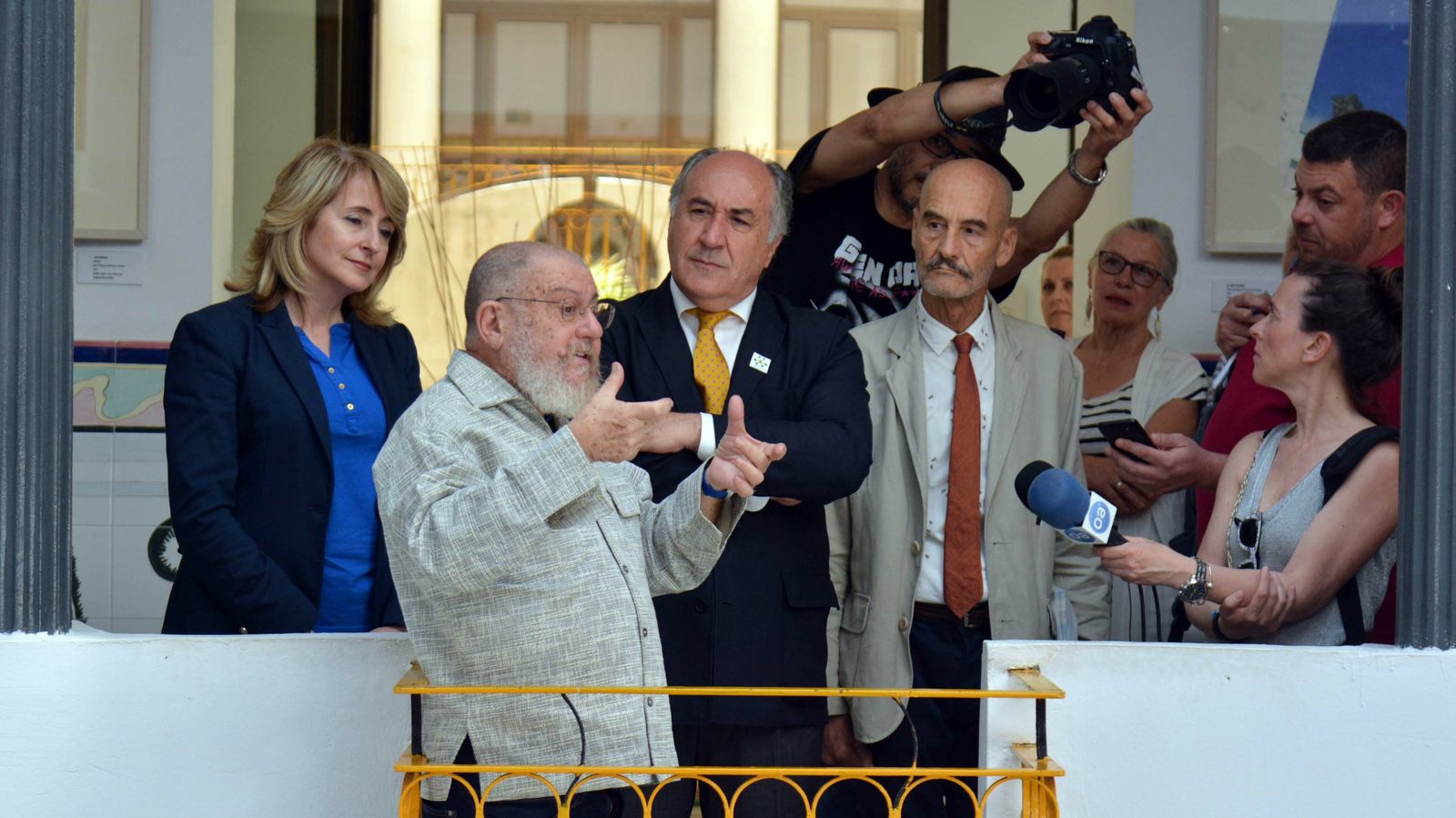 Inaguración de la exposición Zodiaco de Guillermo Pérez Villalta
