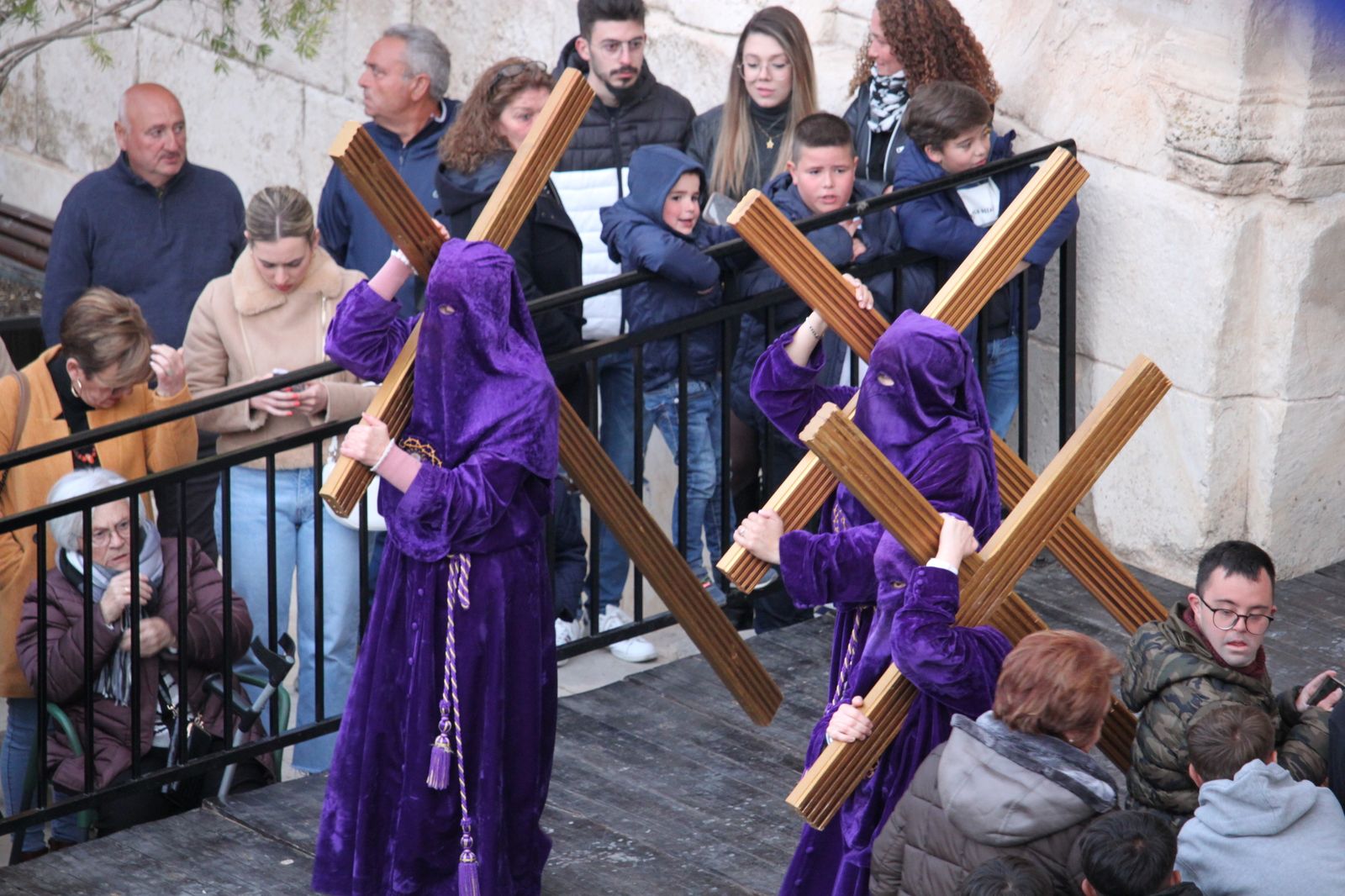 Las imágenes de las procesiones del Jueves Santo en Vélez Rubio