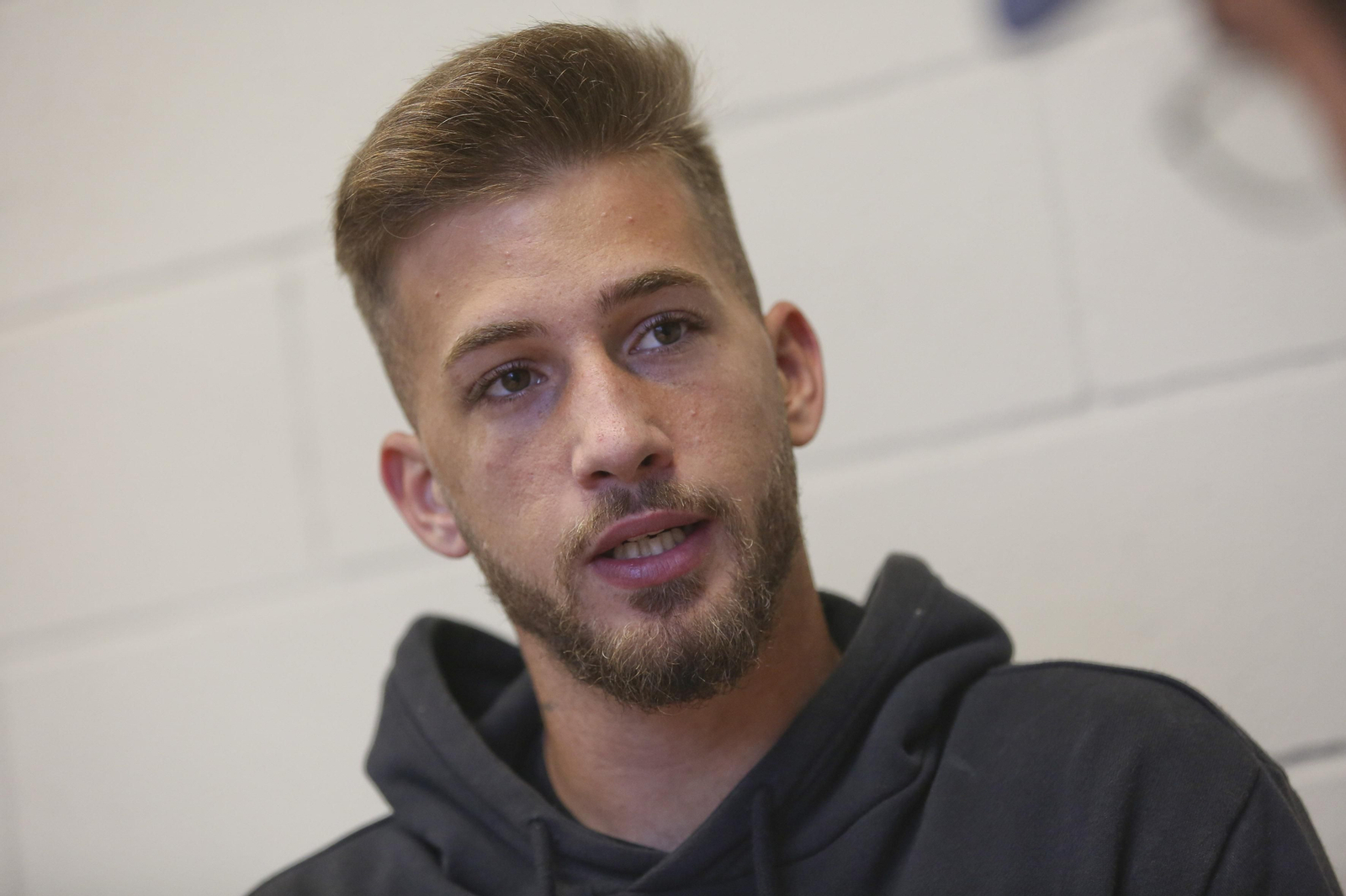 Las fotos de la entrevista a Kellyan García.