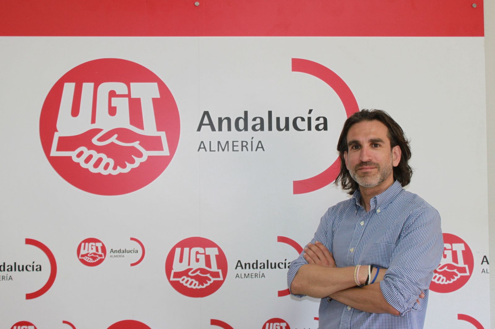 David Siles Juárez, secretario General de FeSMC UGT Almería.