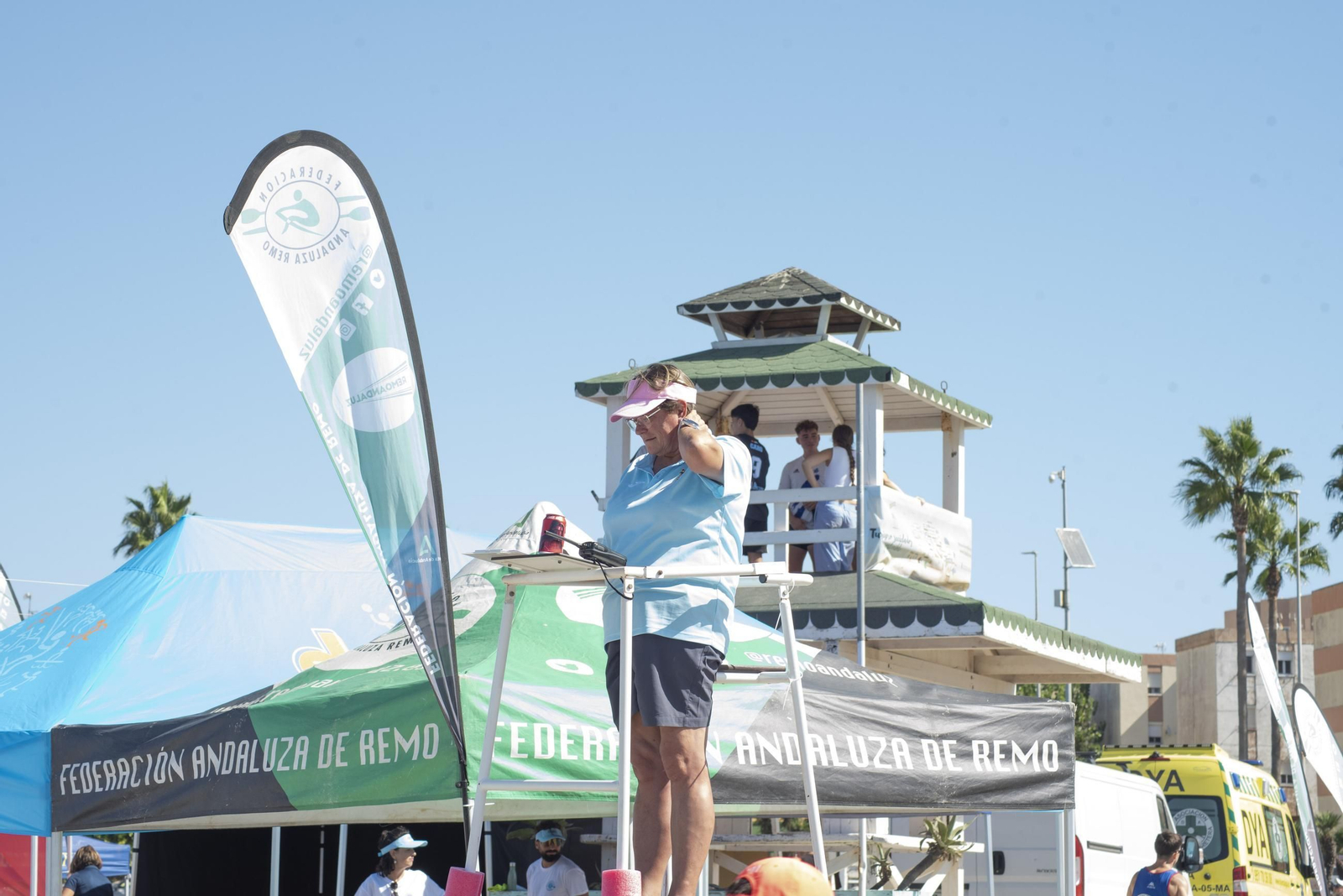 Fotos del primer día del Campeonato de España de Beach Sprint en La Línea