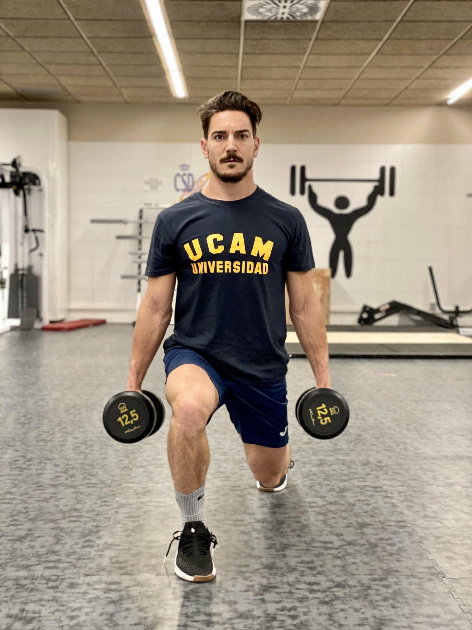 Damián Quintero: "En Madrid no tengo otro sitio para entrenar"