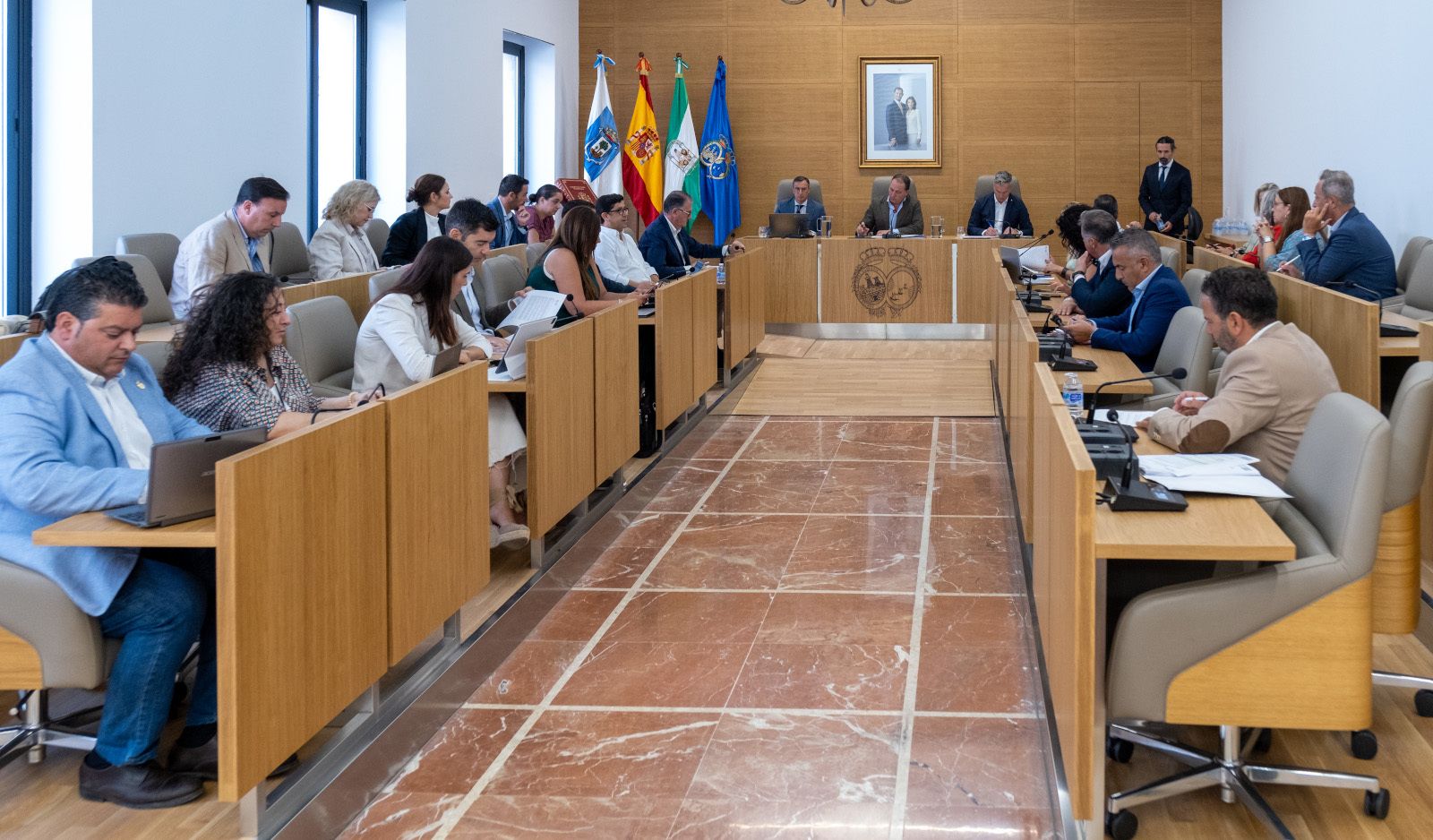 Pleno de la Diputación de Huelva