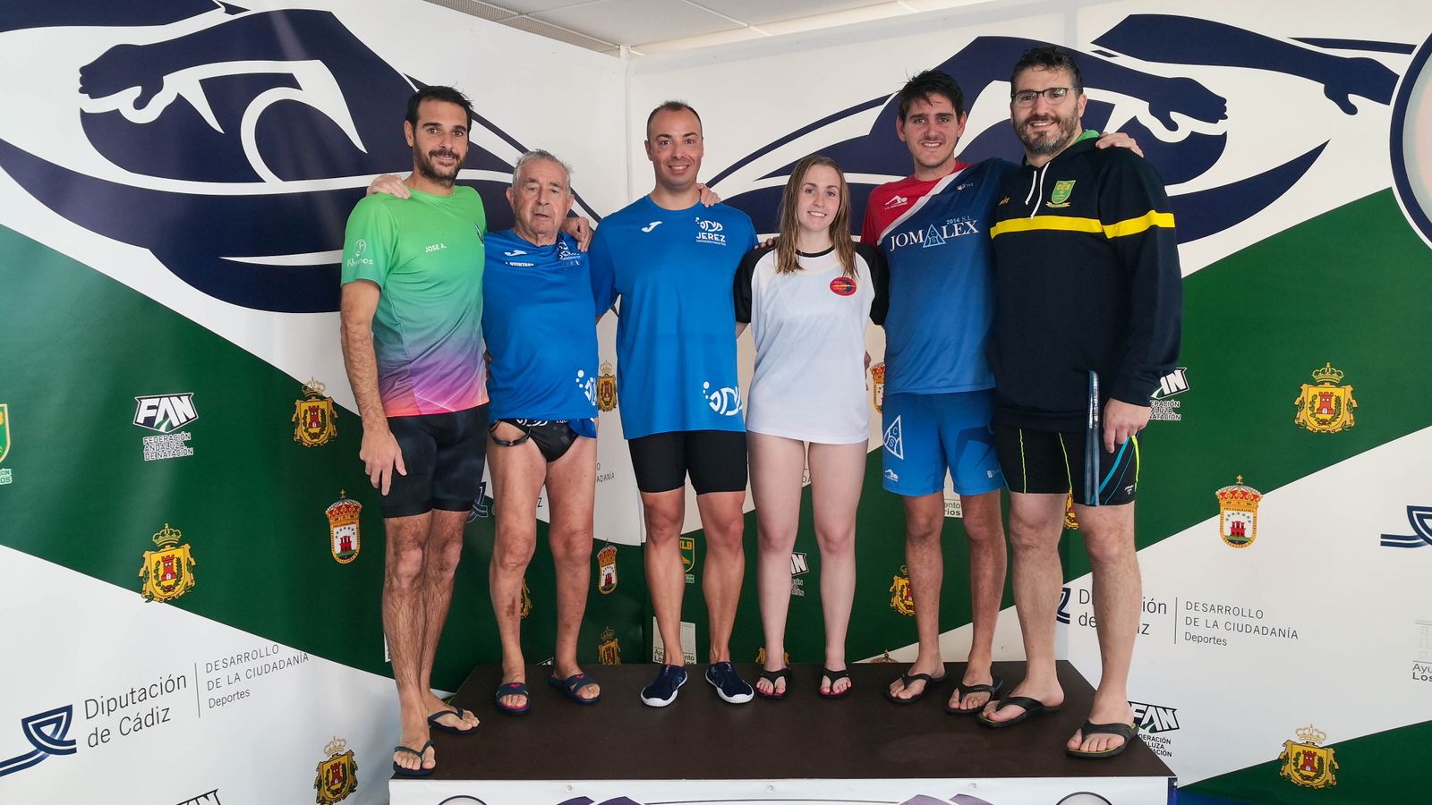 Las fotos del Campeonato de Natación Master en Los Barrios