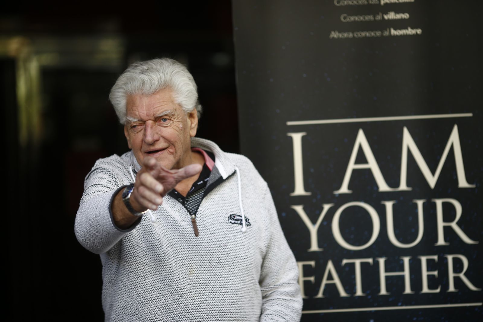 Dave Prowse, el actor que interpretó a Darth Vader.