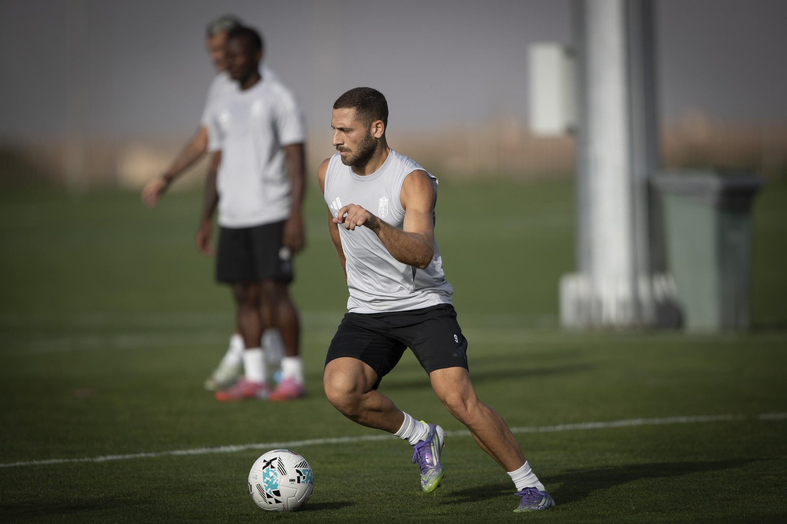 Las imágenes del entrenamiento del Granada CF