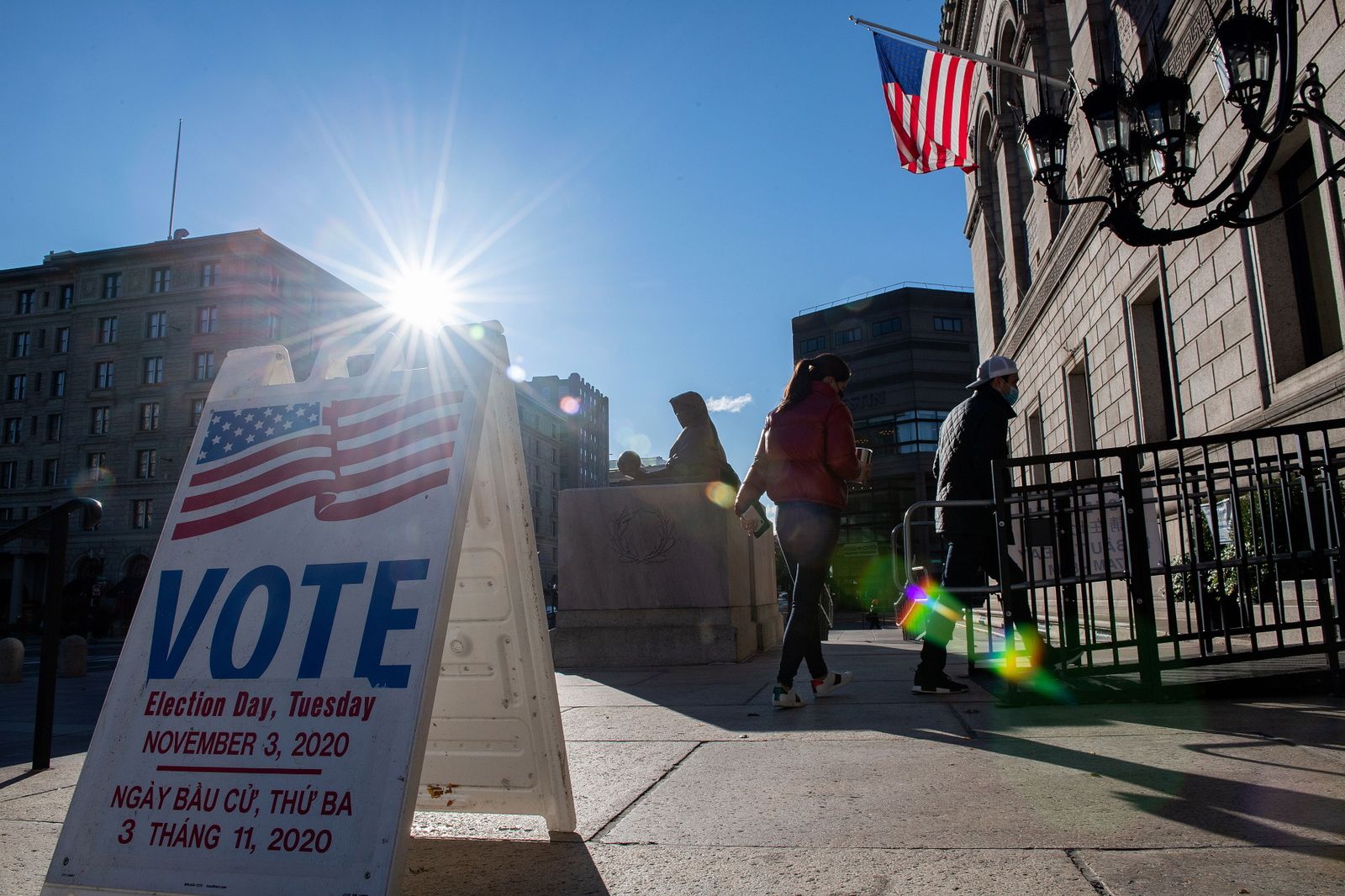 Las elecciones de EEUU en imágenes