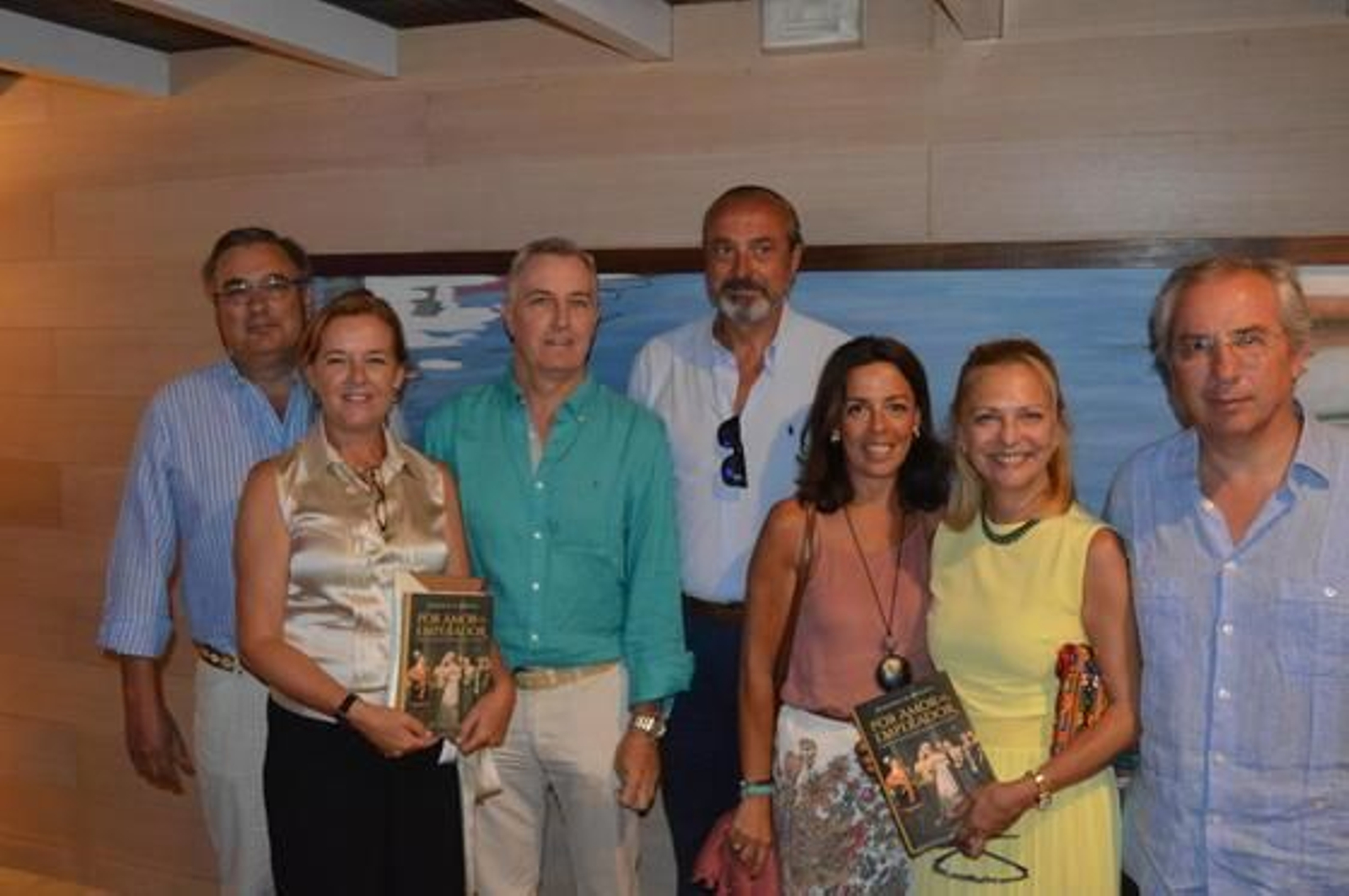José Antonio Portillo, María Osborne, Fernando Pastor, José Ramón Fernández de Mesa, Rocío Ortega, Felicidad Rodríguez y Javier de Torre.

Foto: Ignacio Casas de Ciria