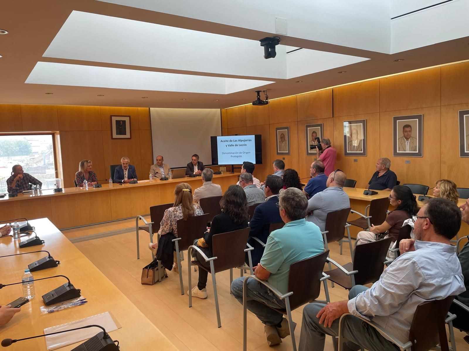 Reunión promoción Aceite de Las Alpujarras