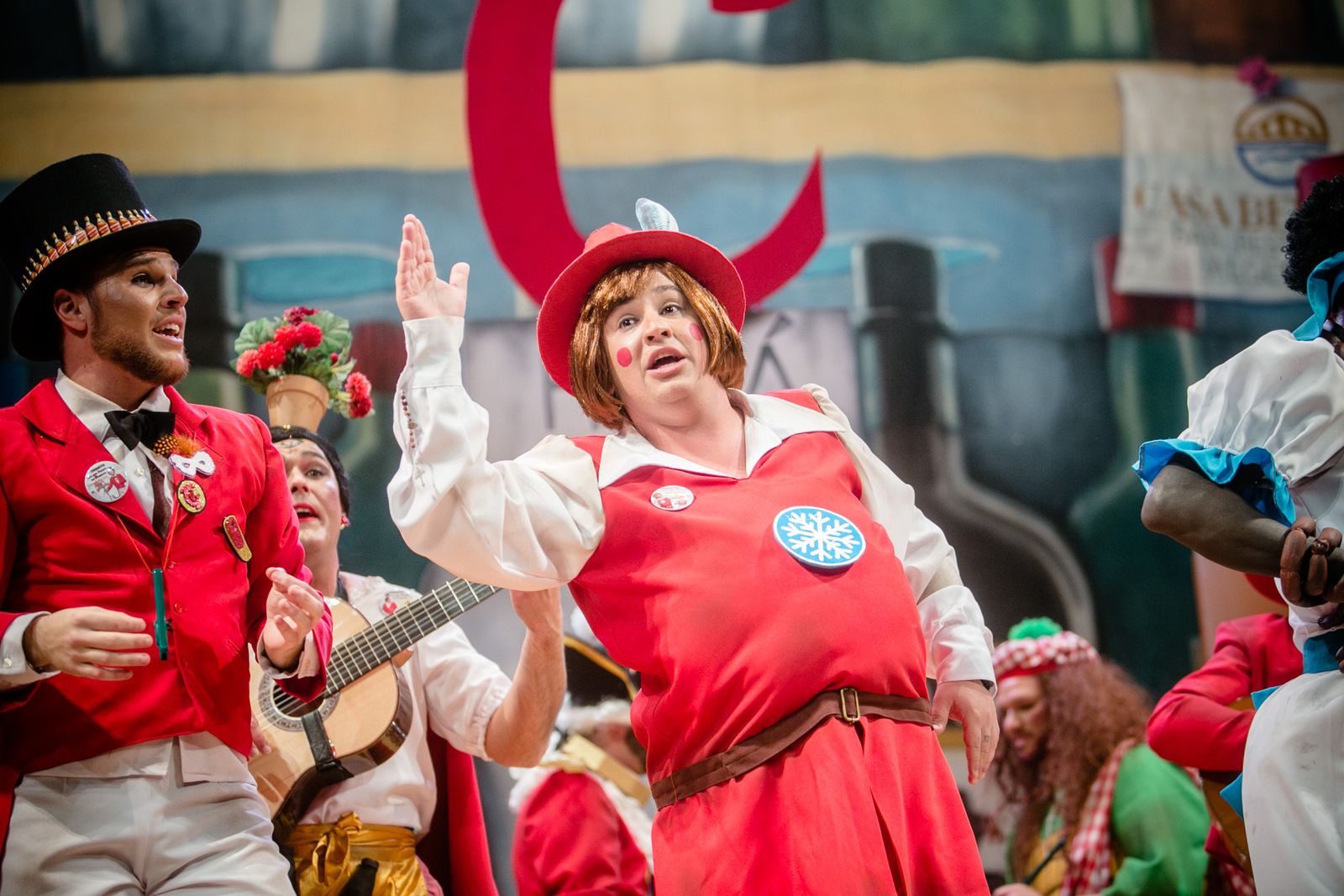 Chirigota "Los que vienen de etiqueta"