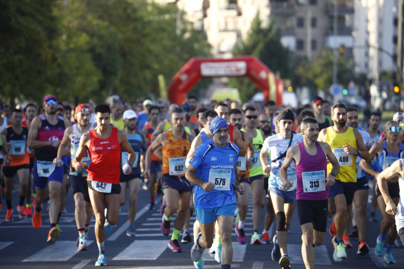 La XXXVI Media Maratón Córdoba-Almodóvar del Río, en imágenes
