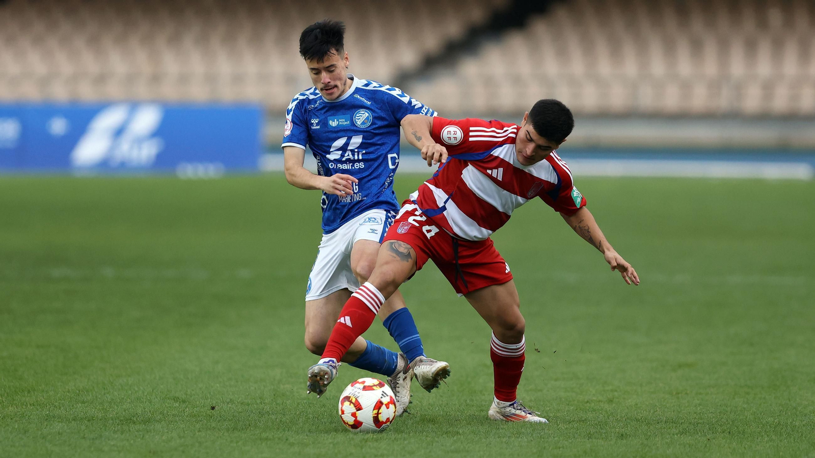 Imágenes del Xerez DFC contra el Recreativo Granada