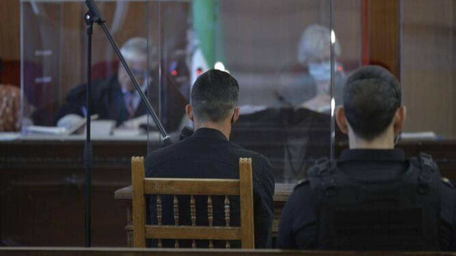 El acusado, ante el tribunal que le juzgó