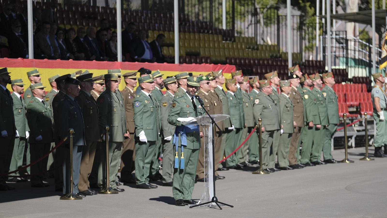 Imágenes de la toma de posesión del nuevo General de la BRILEG, José Agustín Carreras Postigo