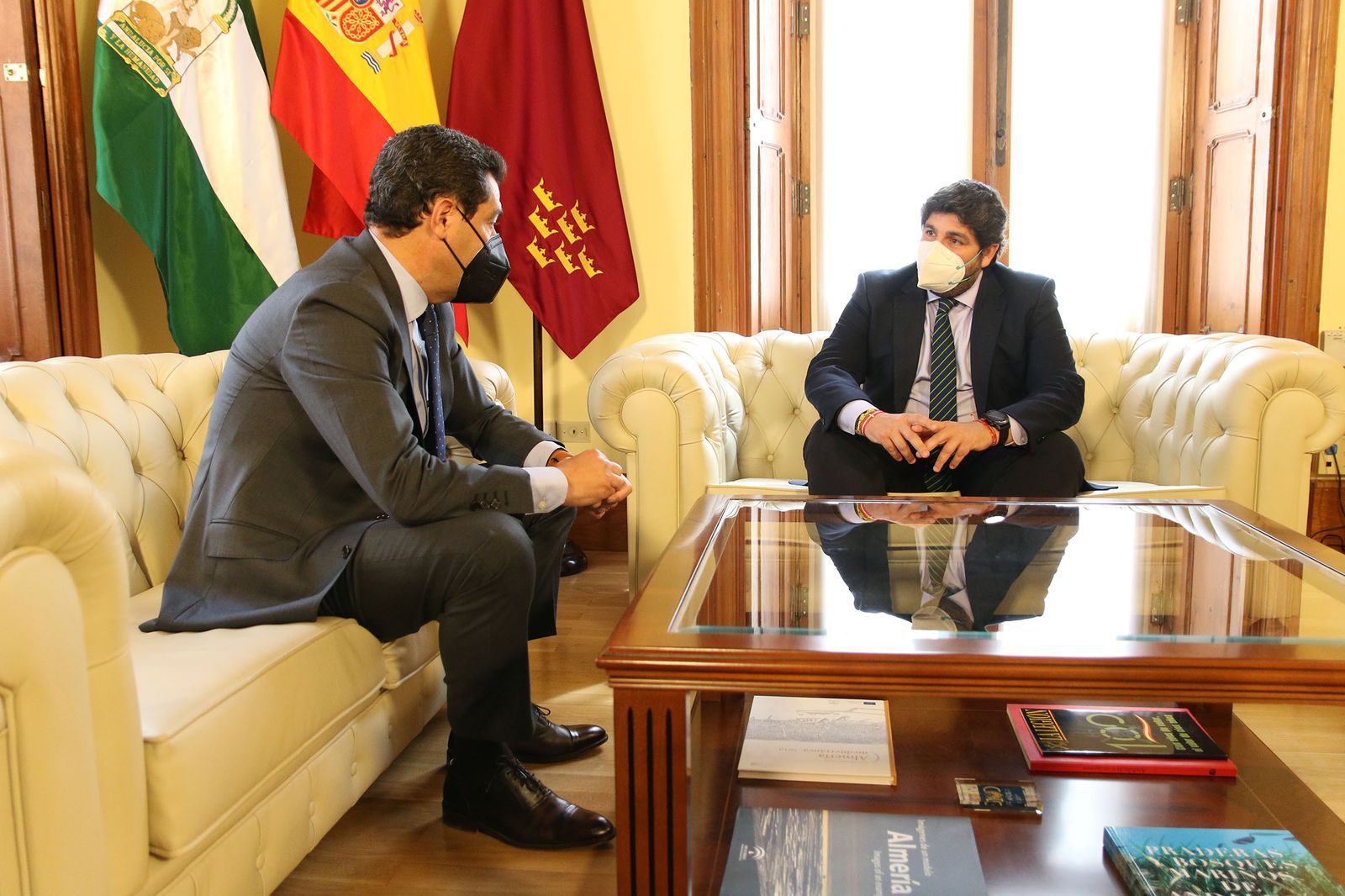 Fotogalería del acuerdo entre Andalucía y Murcia para la defensa del Trasvase Tajo-Segura