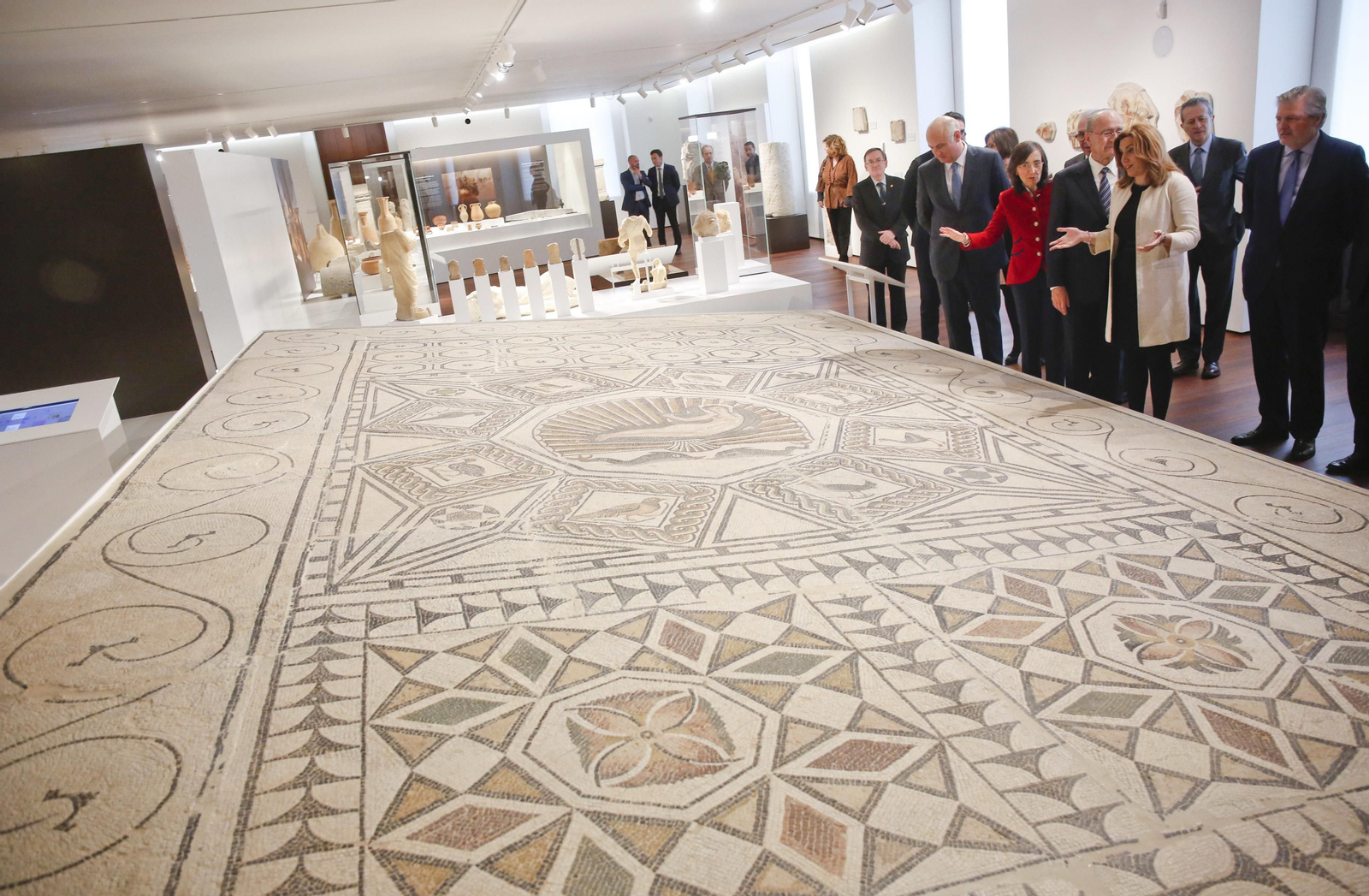 Inauguración del Museo de Málaga en La Aduana