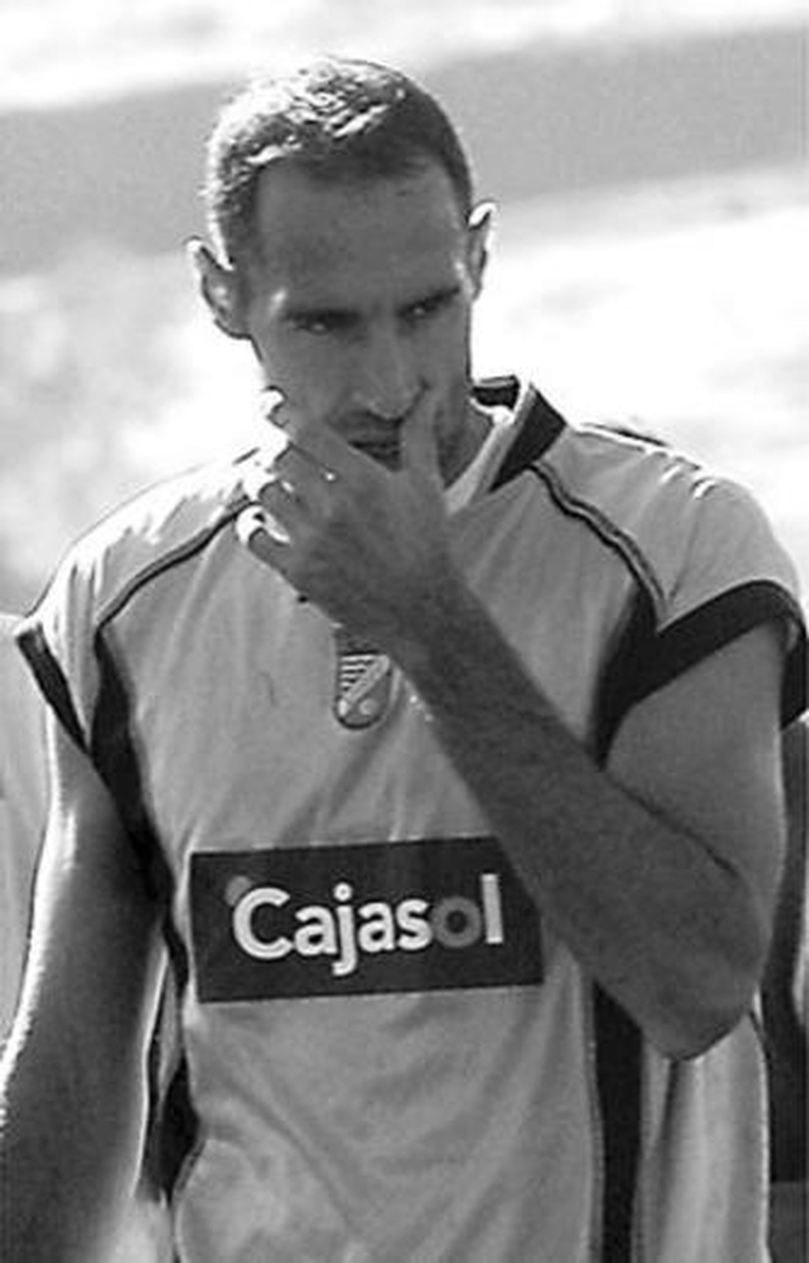 Moreno está sancionado.