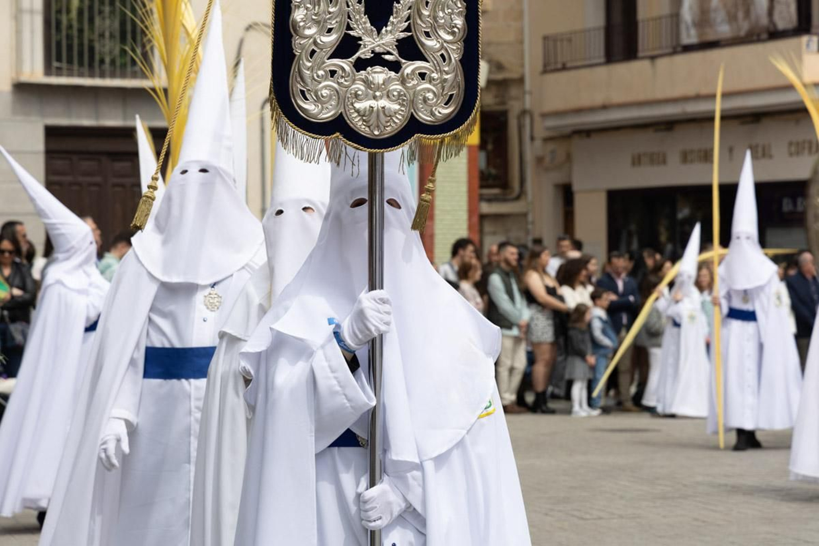 Los jiennenses se echan a la calle para presenciar la primera de las procesiones de la jornada: la Borriquilla (II)