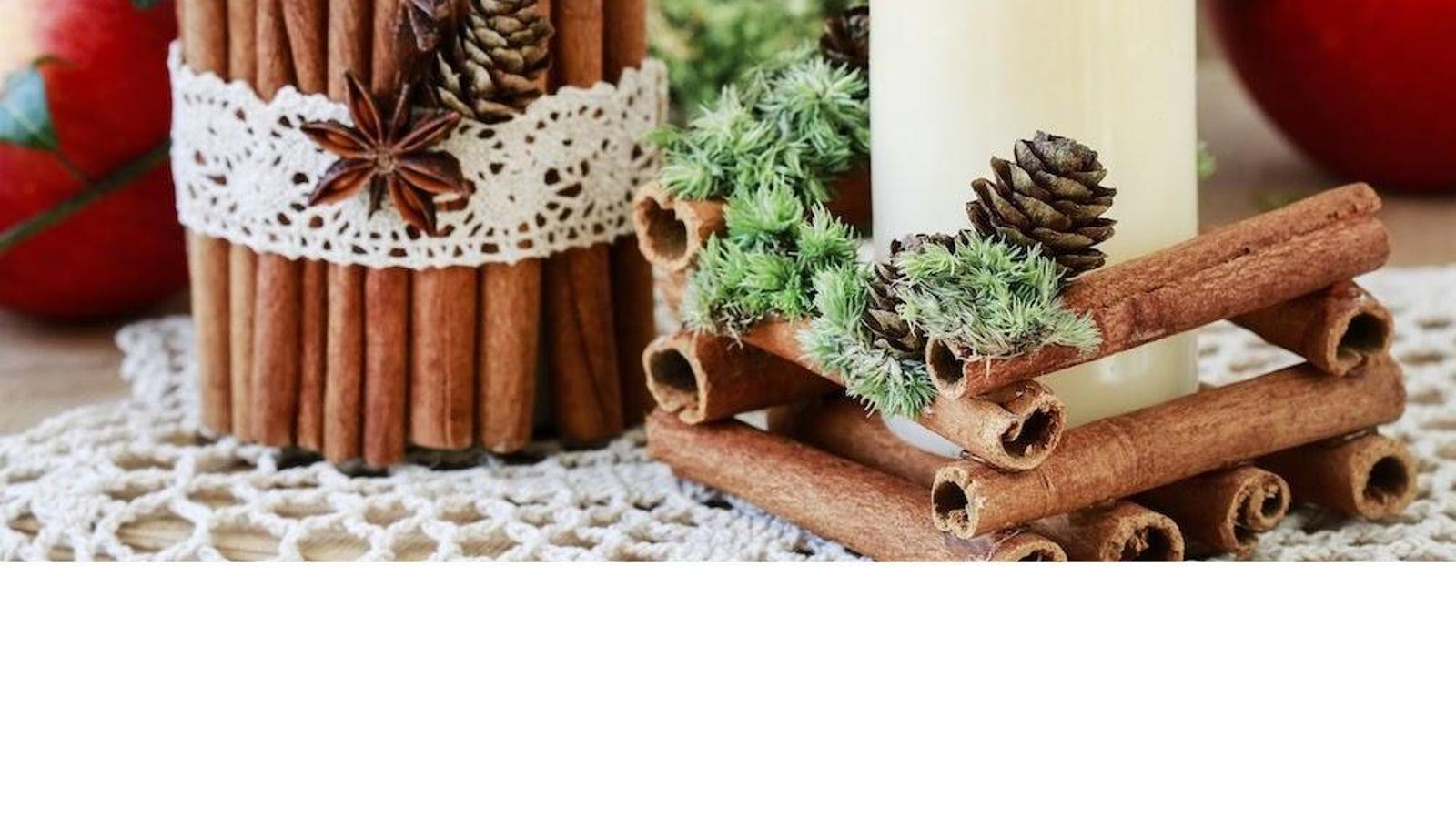 Centros de mesa de Navidad. Centros de mesa de Navidad.
