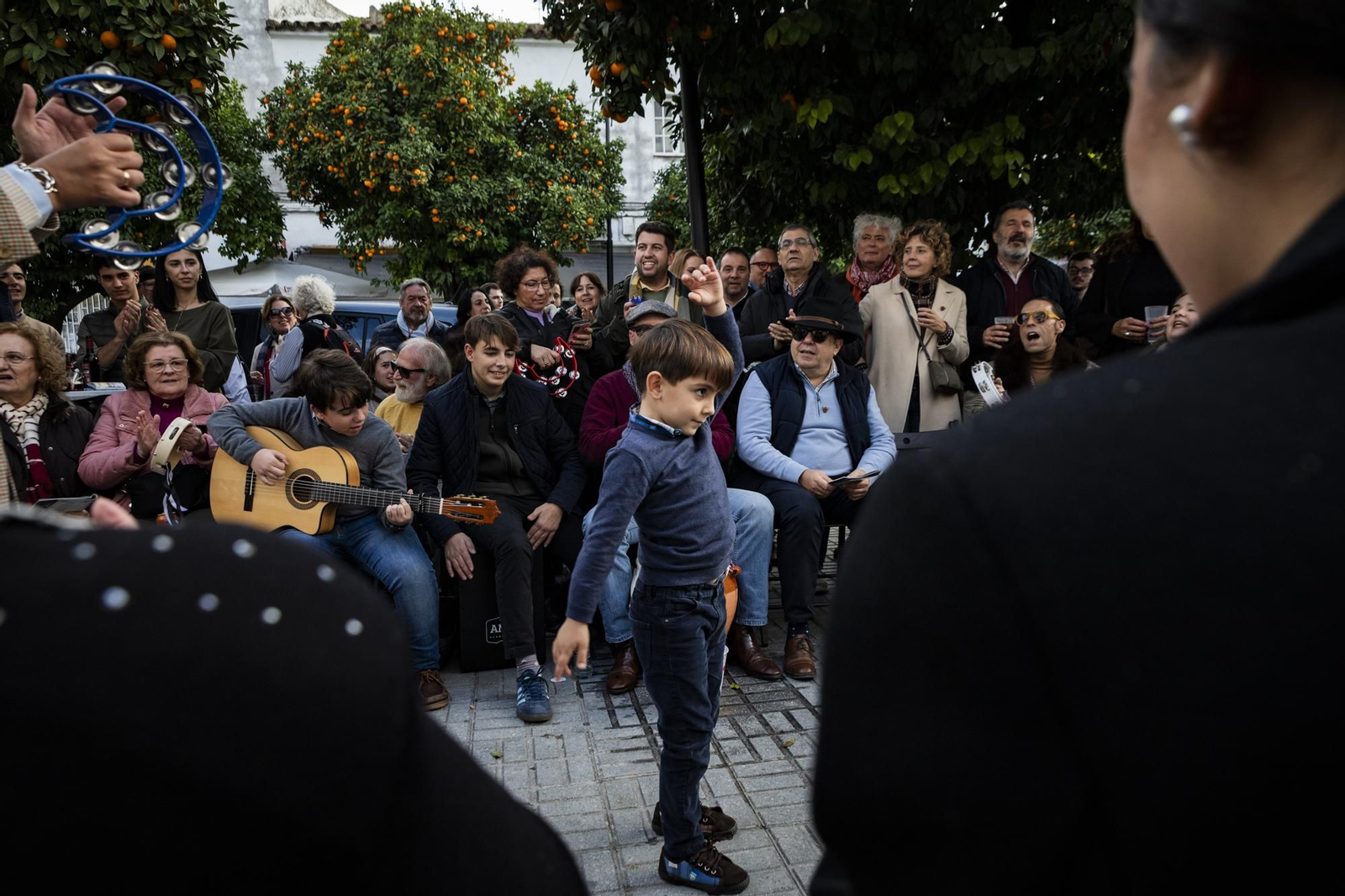 Imágenes de zambombas del día 20 de diciembre en Jerez