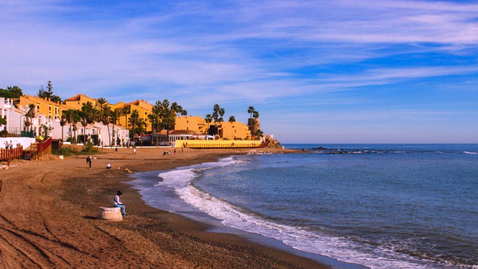 Playa de Calahonda, en Mijas.