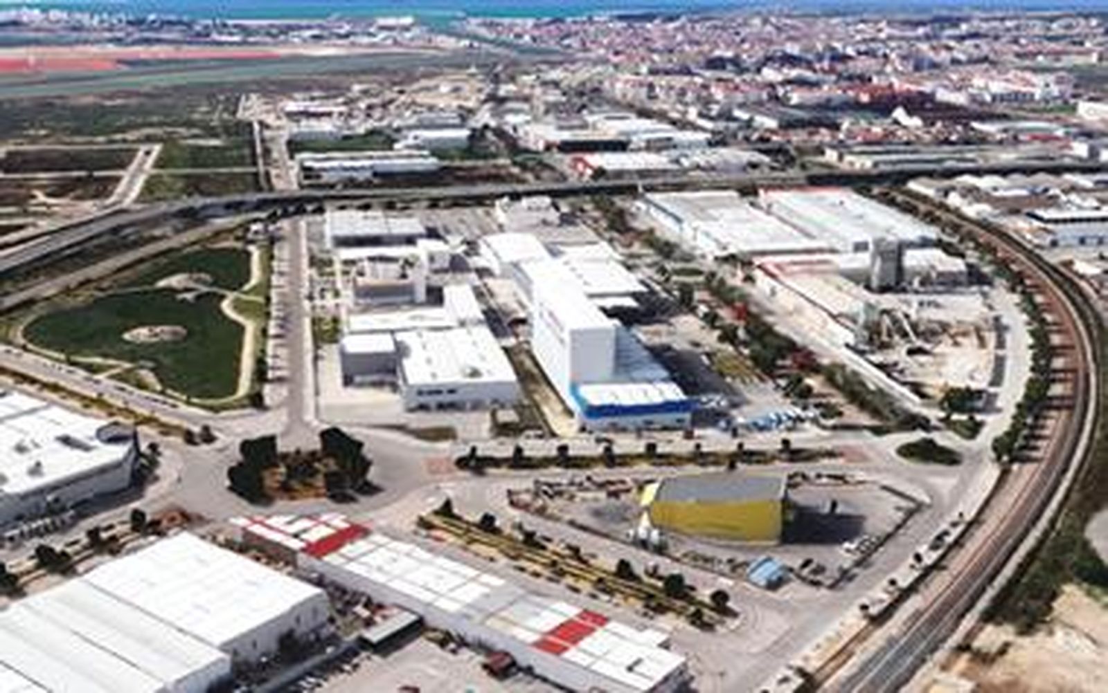 Una imagen del polígono Las Salinas, en El Puerto.