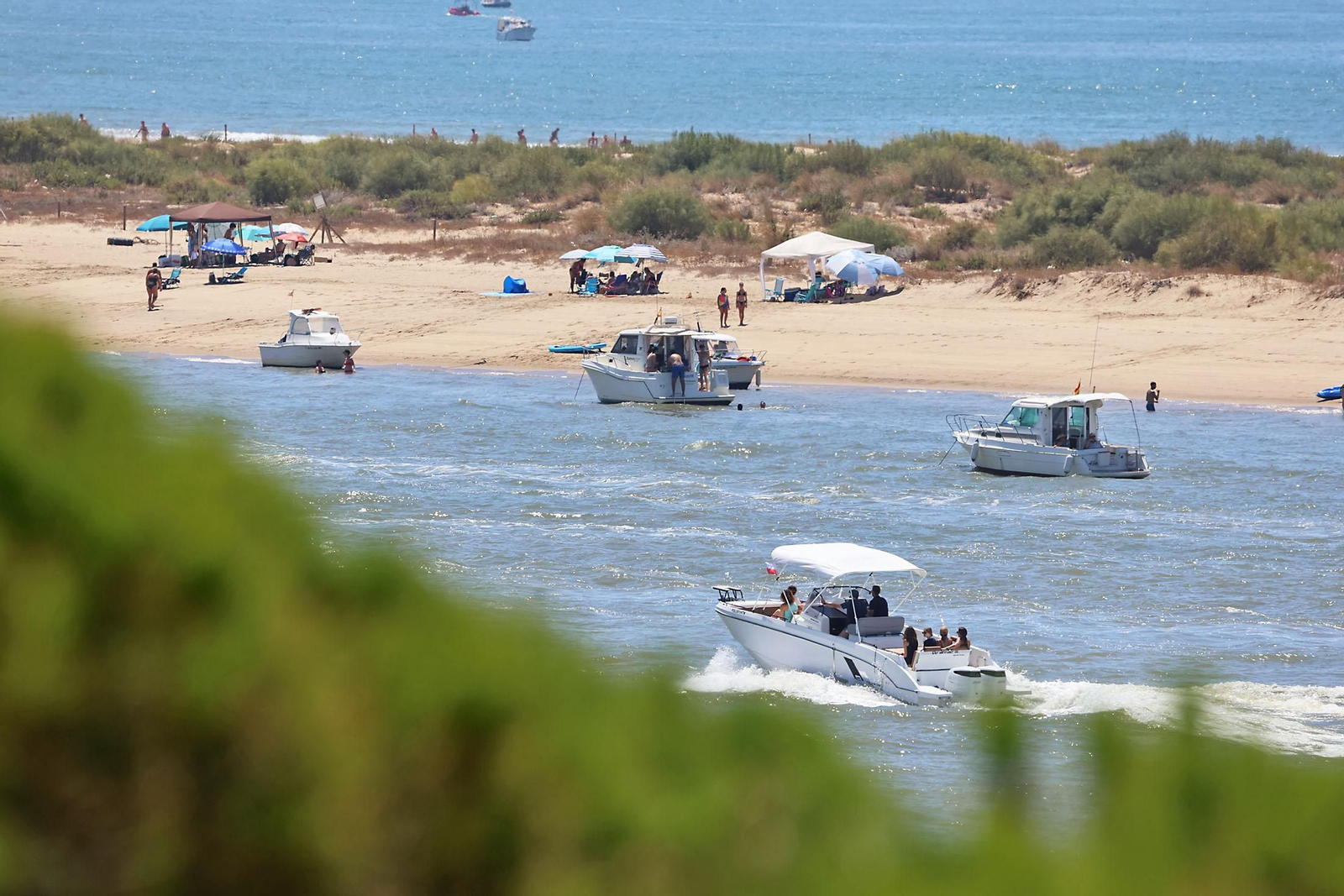 Las espectaculares vistas de la Flecha del Rompido desde el mirador de Nuevo Portil