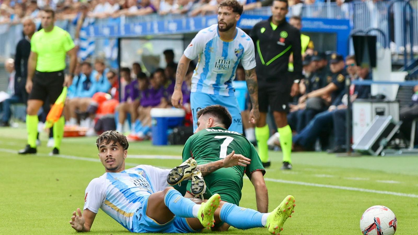 El Málaga CF - Eibar, en fotos