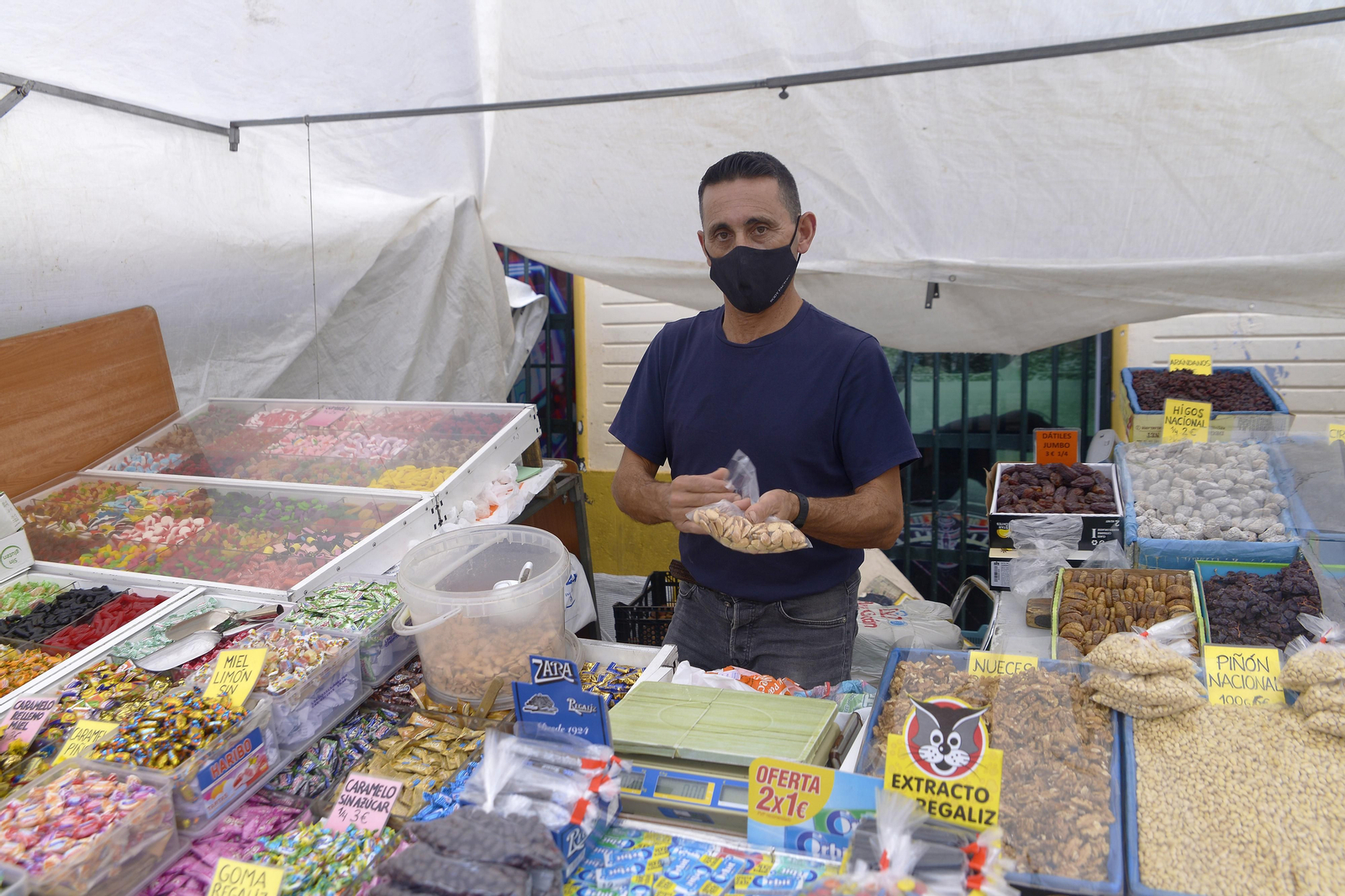 Fotos del centro de Algeciras en el primer fin de semana de Noviembre