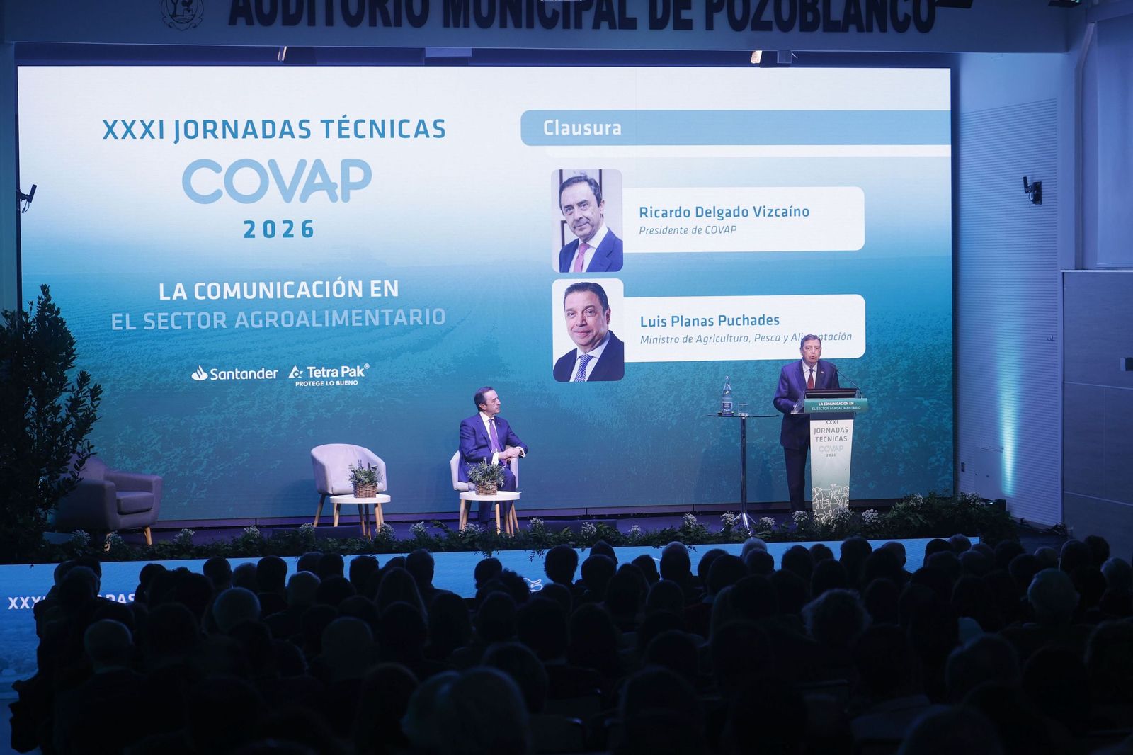 Clausura de las jornadas técnicas de Covap